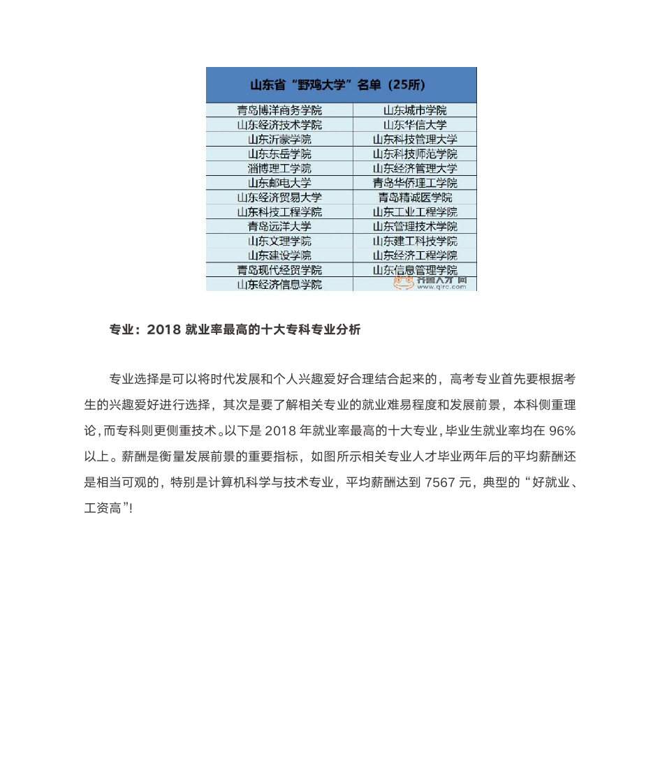 山东高考专科志愿填报指南：学校、专业、意向地该如何选择？第4页