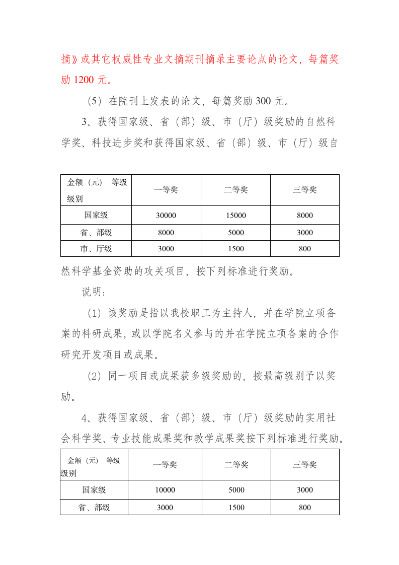 鹤壁职业技术学院教科研成果奖励办法第4页