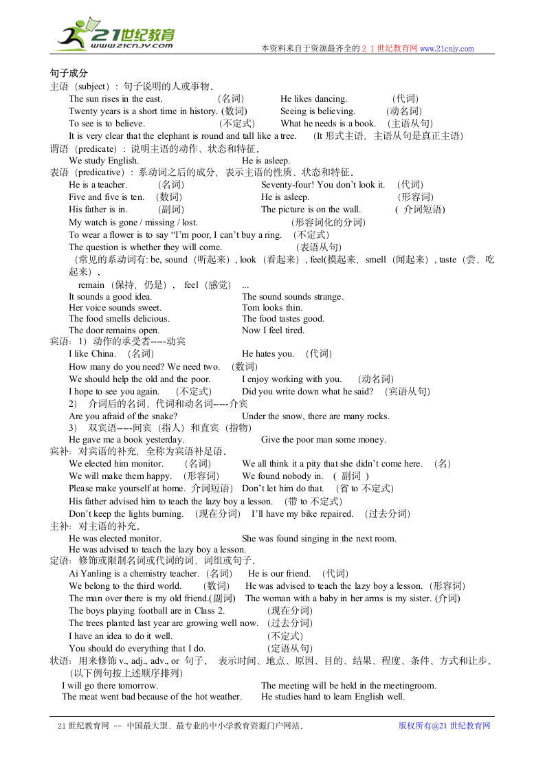 句子成分练习.doc第1页