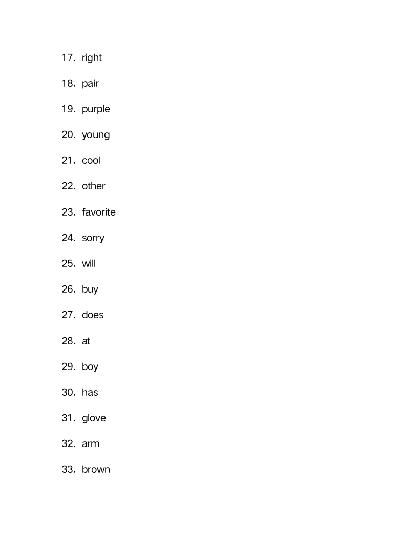 仁爱版七年级上册Unit2 Looking different单词检测（含解析）.doc第17页