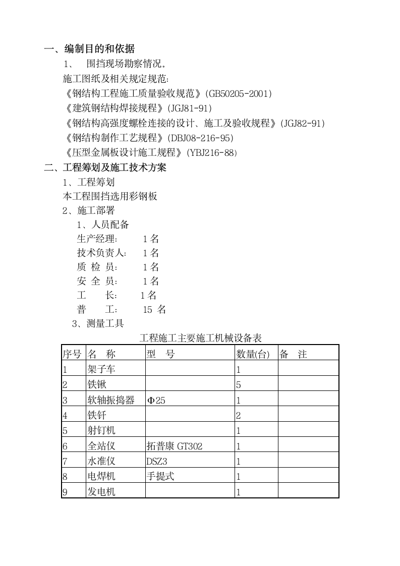 彩钢板围挡工程.doc第2页