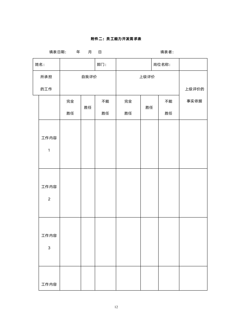 某华南（集团）东莞公司员工职业生涯管理办法.doc第14页