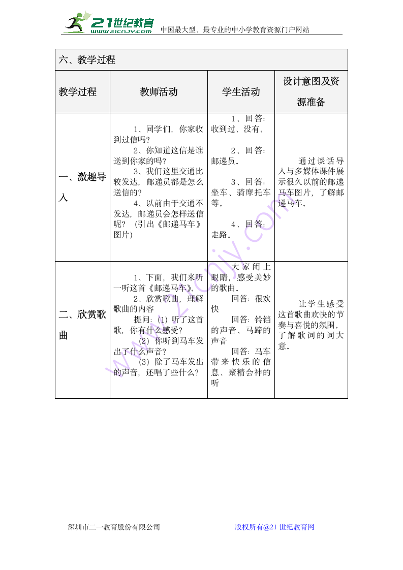 邮递马车教案.doc第2页