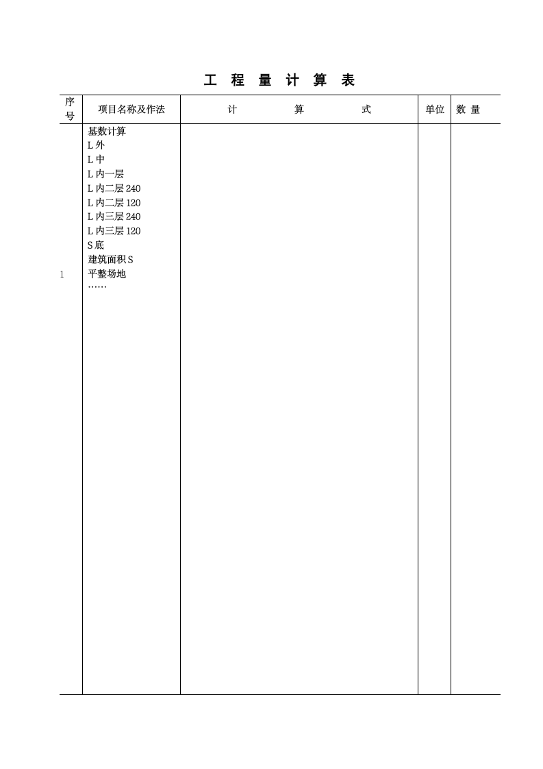 工程预算书格式例.doc第8页