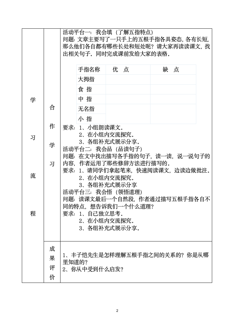 22 手指  教案.doc第2页