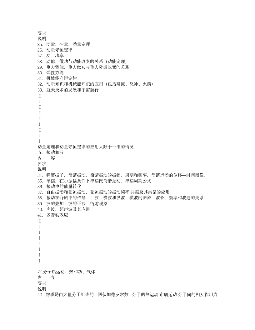 物理高考大纲第3页