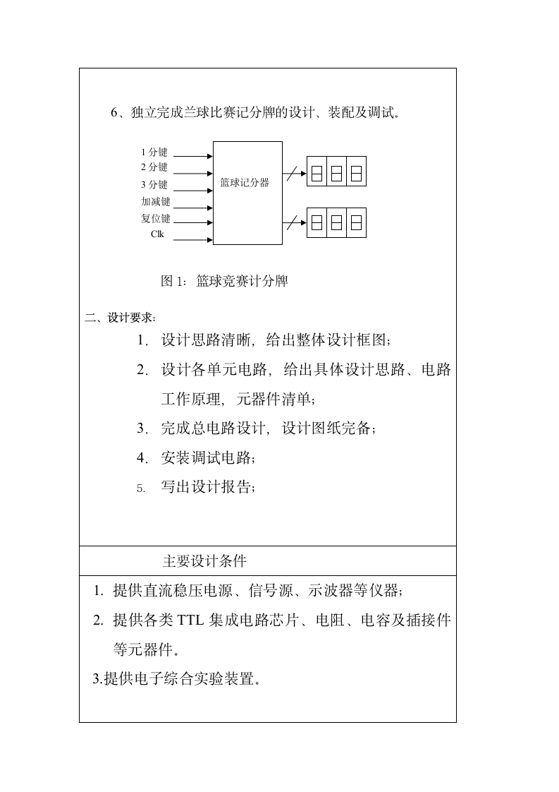 湖南工程学院课程设计第4页