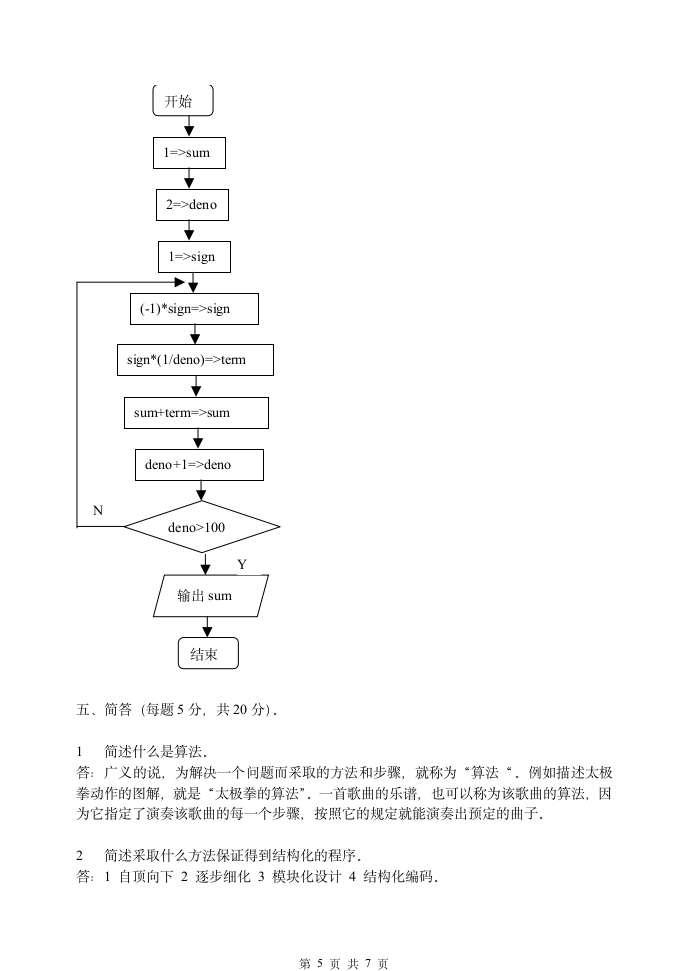 内蒙古机电职业技术学院试卷第5页