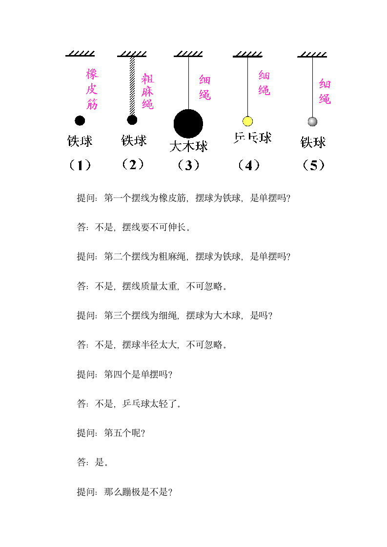 单摆教案.doc第3页