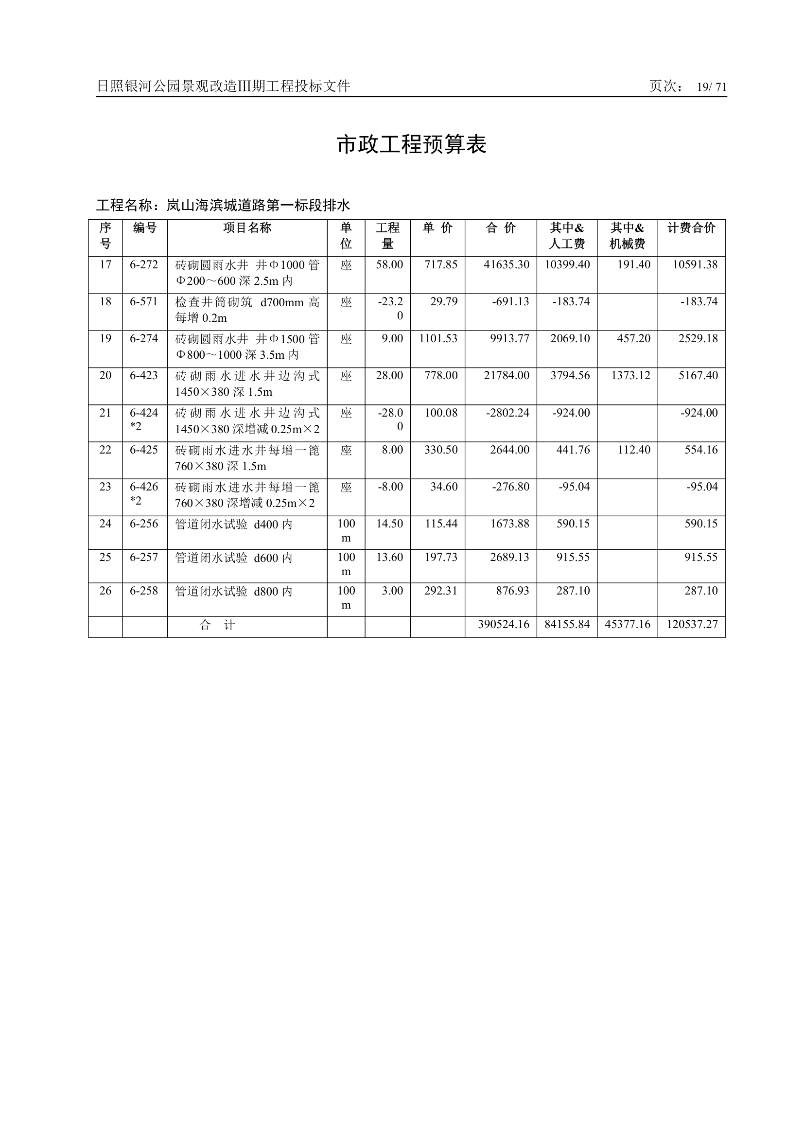 投标书第19页