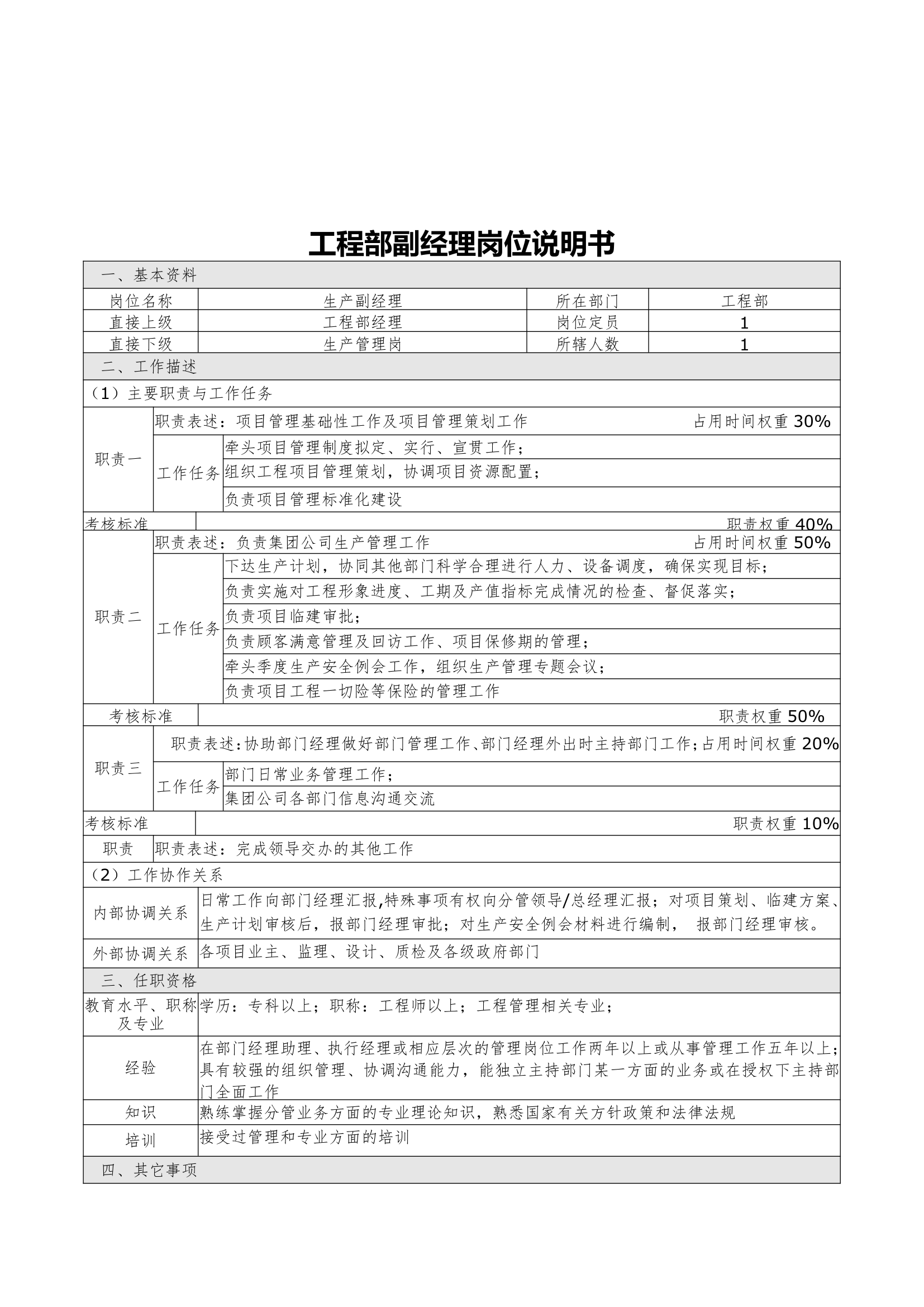 岗位说明书(测量员岗3)第3页