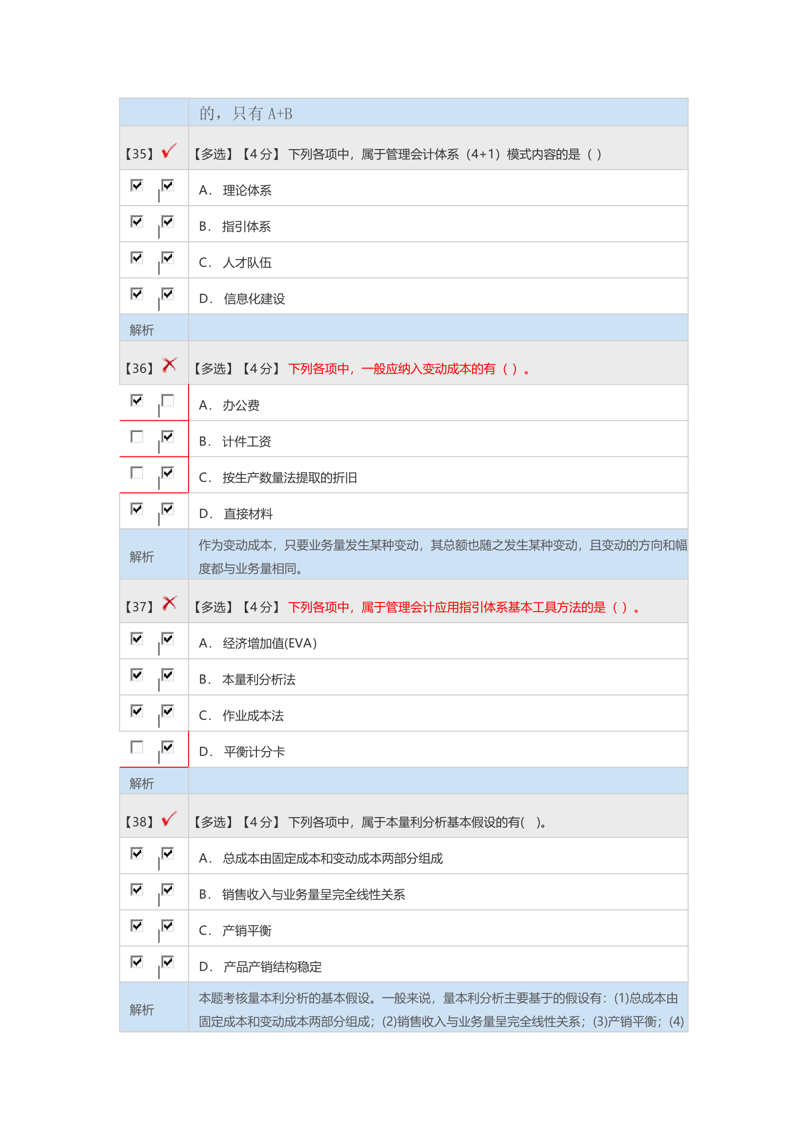 2015年度河北省会计人员继续教育培训课程考试试题及答案第9页