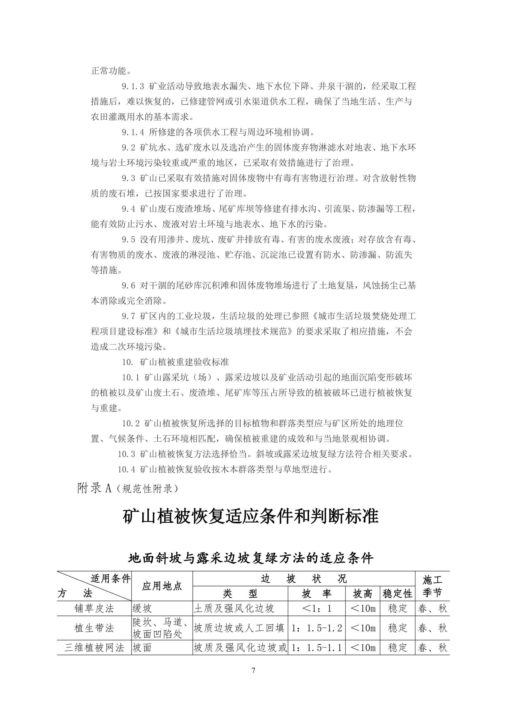 某省矿山地质环境恢复治理验收标准.doc第7页