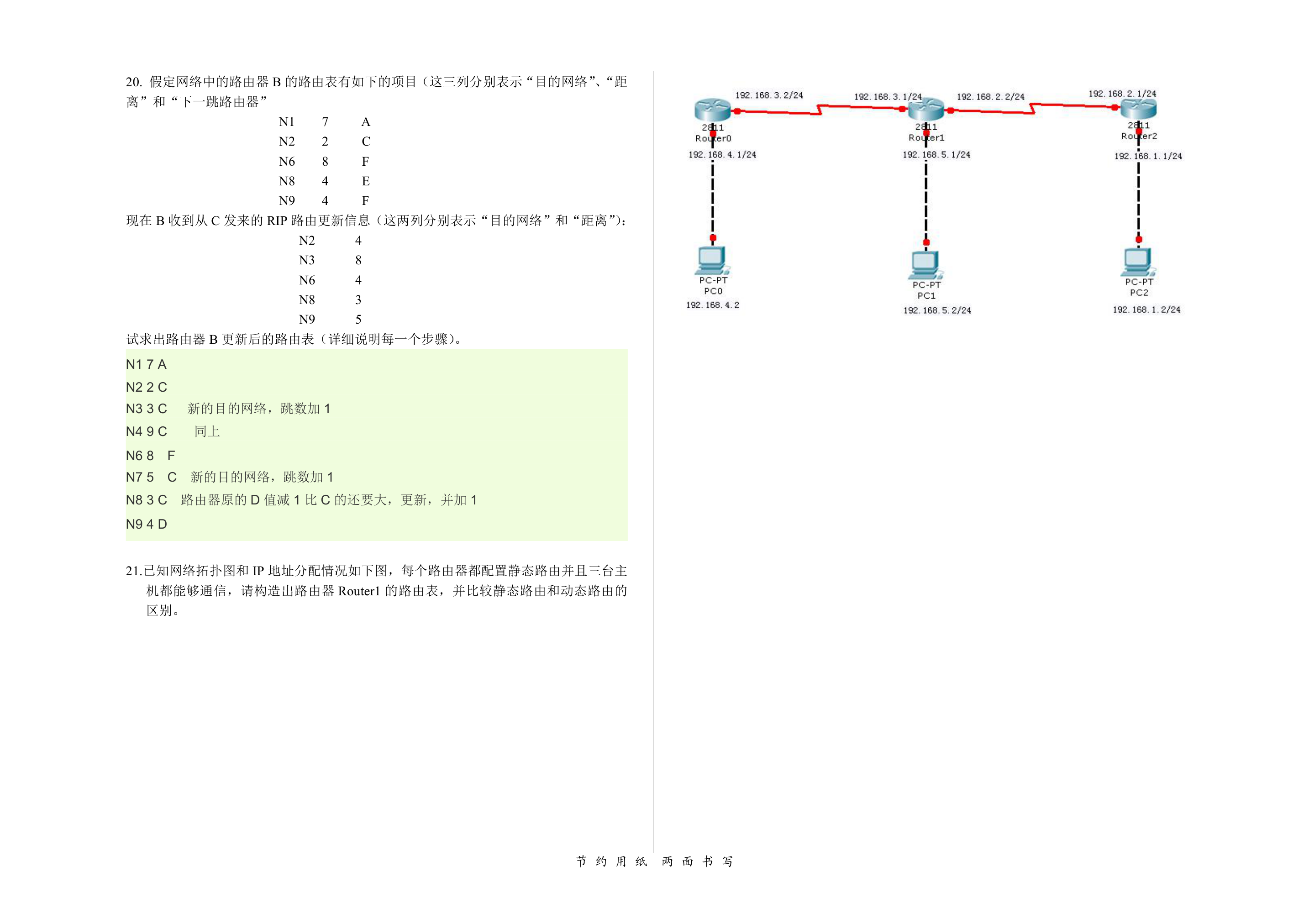 计算机网络复习题(郑州轻工业学院)第10页