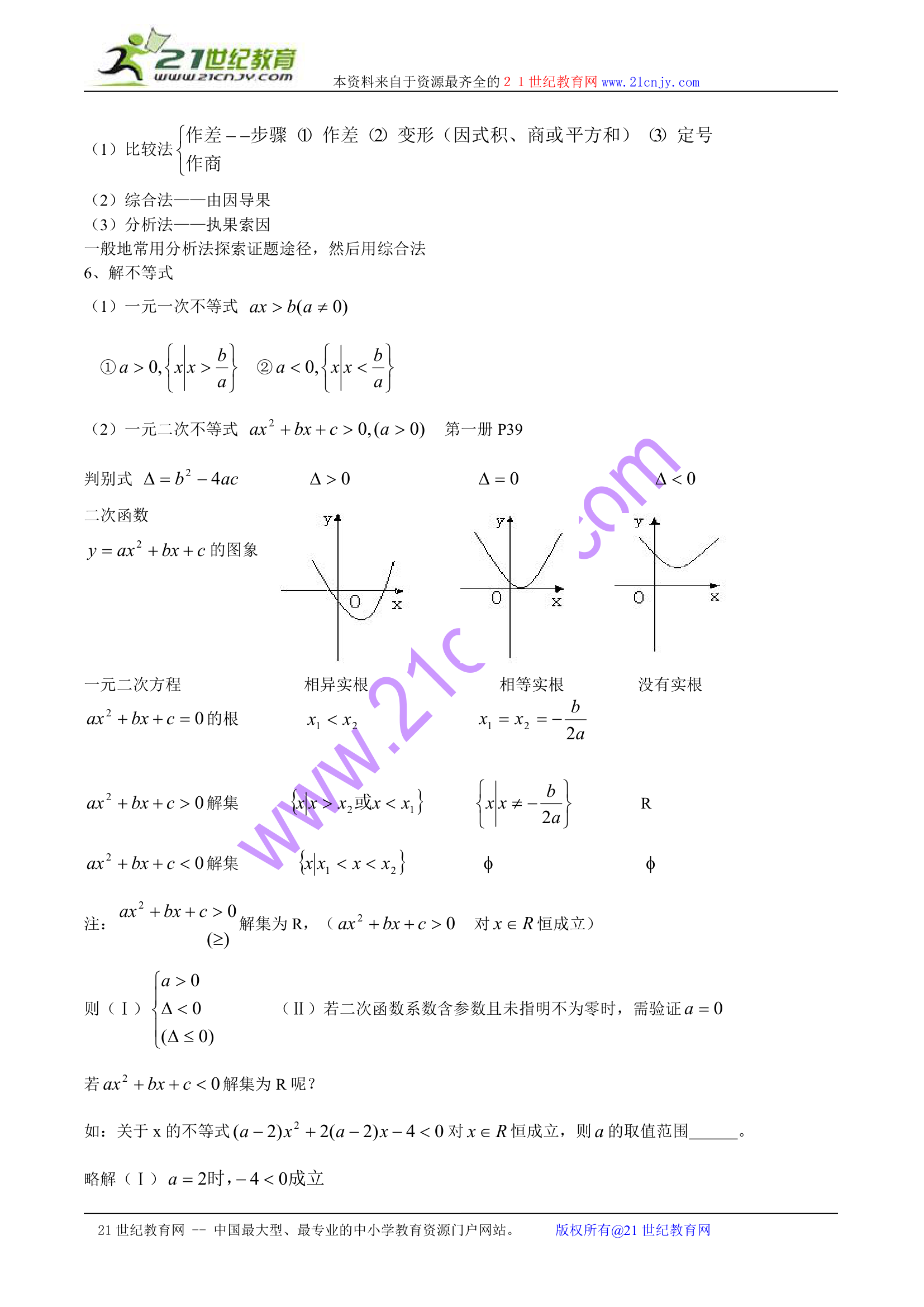 2010届高考数学知识点汇编-不等式.doc第2页