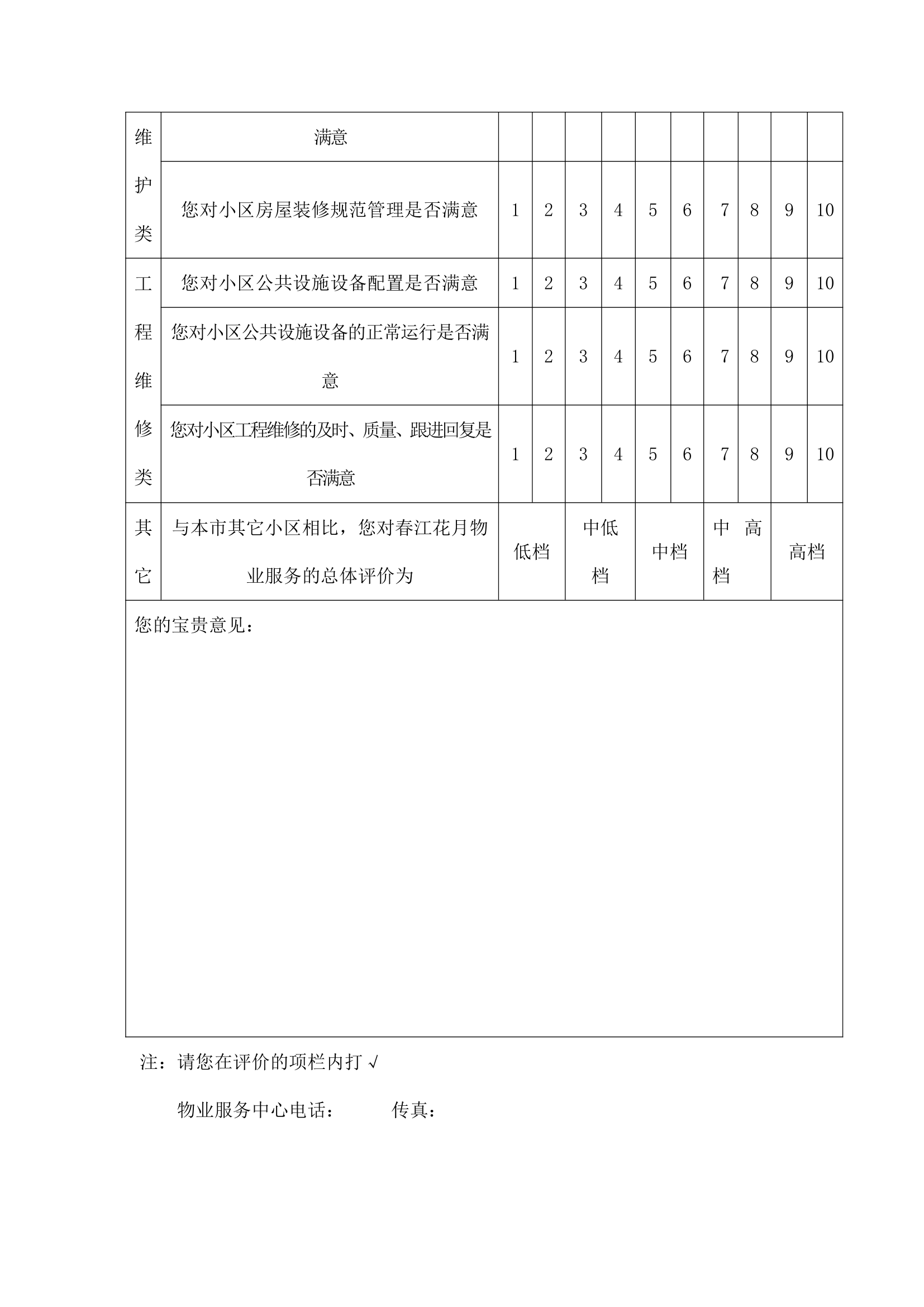 业主满意度调查表.docx第2页