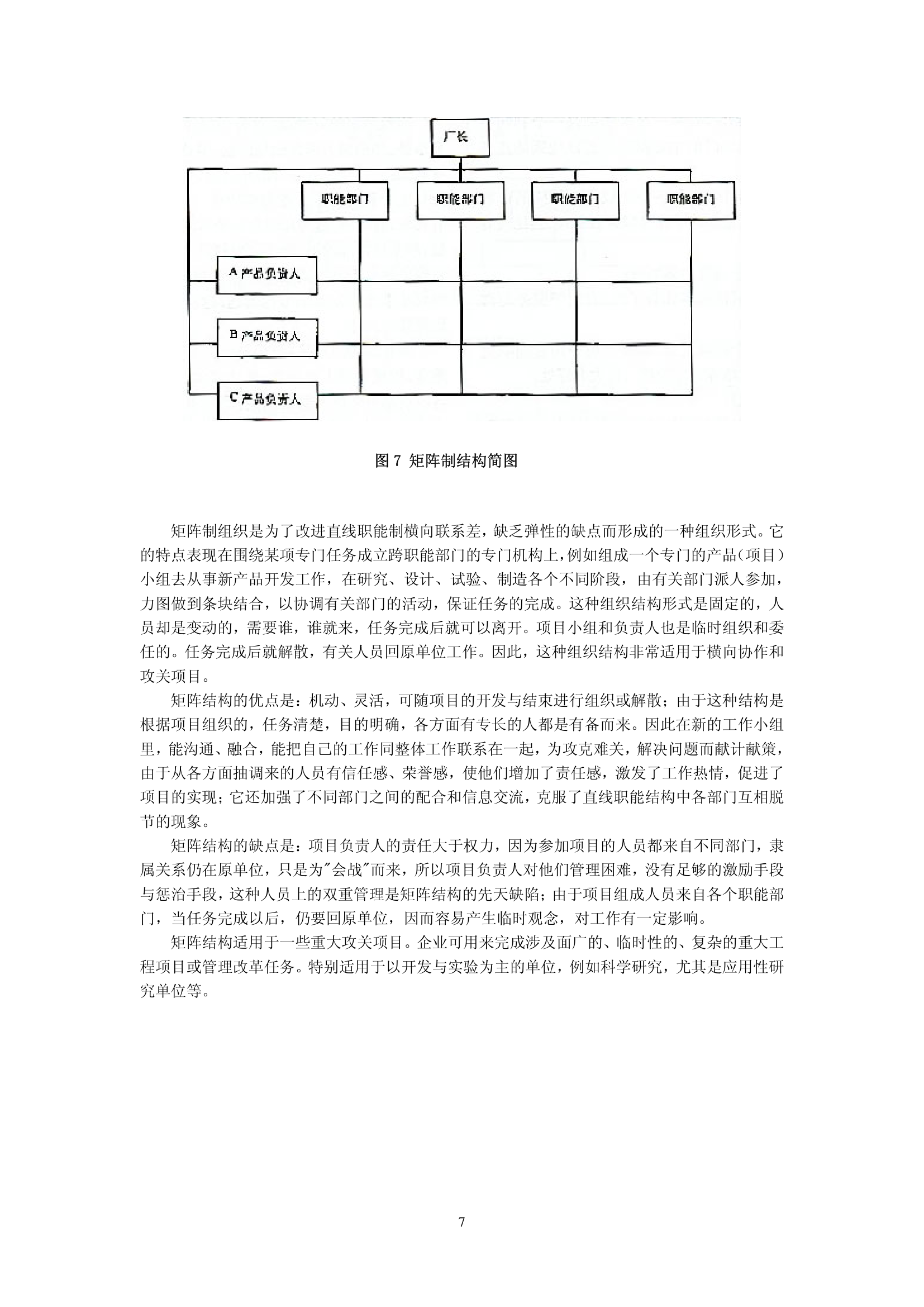 人力资源管理师二级-组织结构图第7页