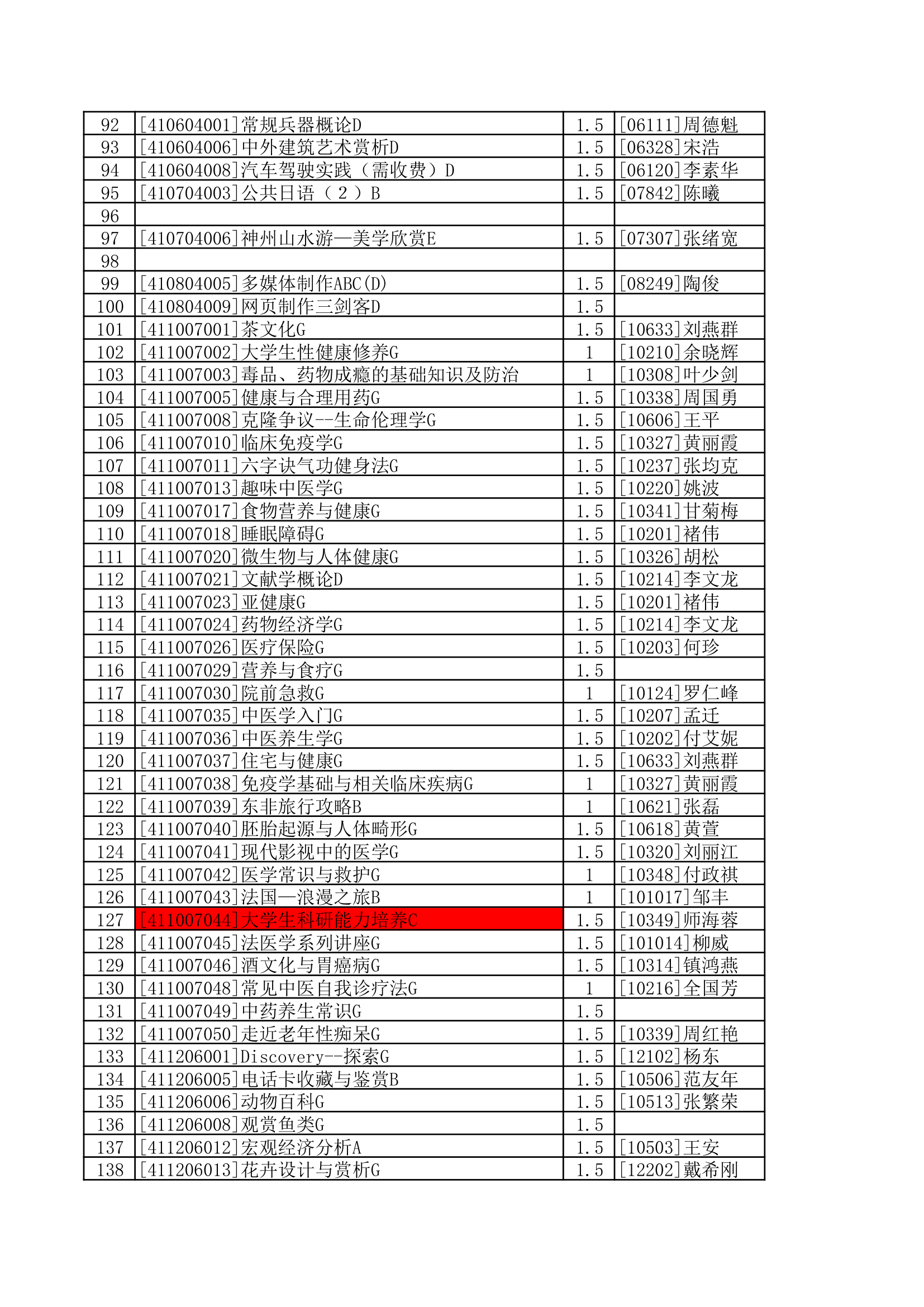 江汉大学公共任选课第3页