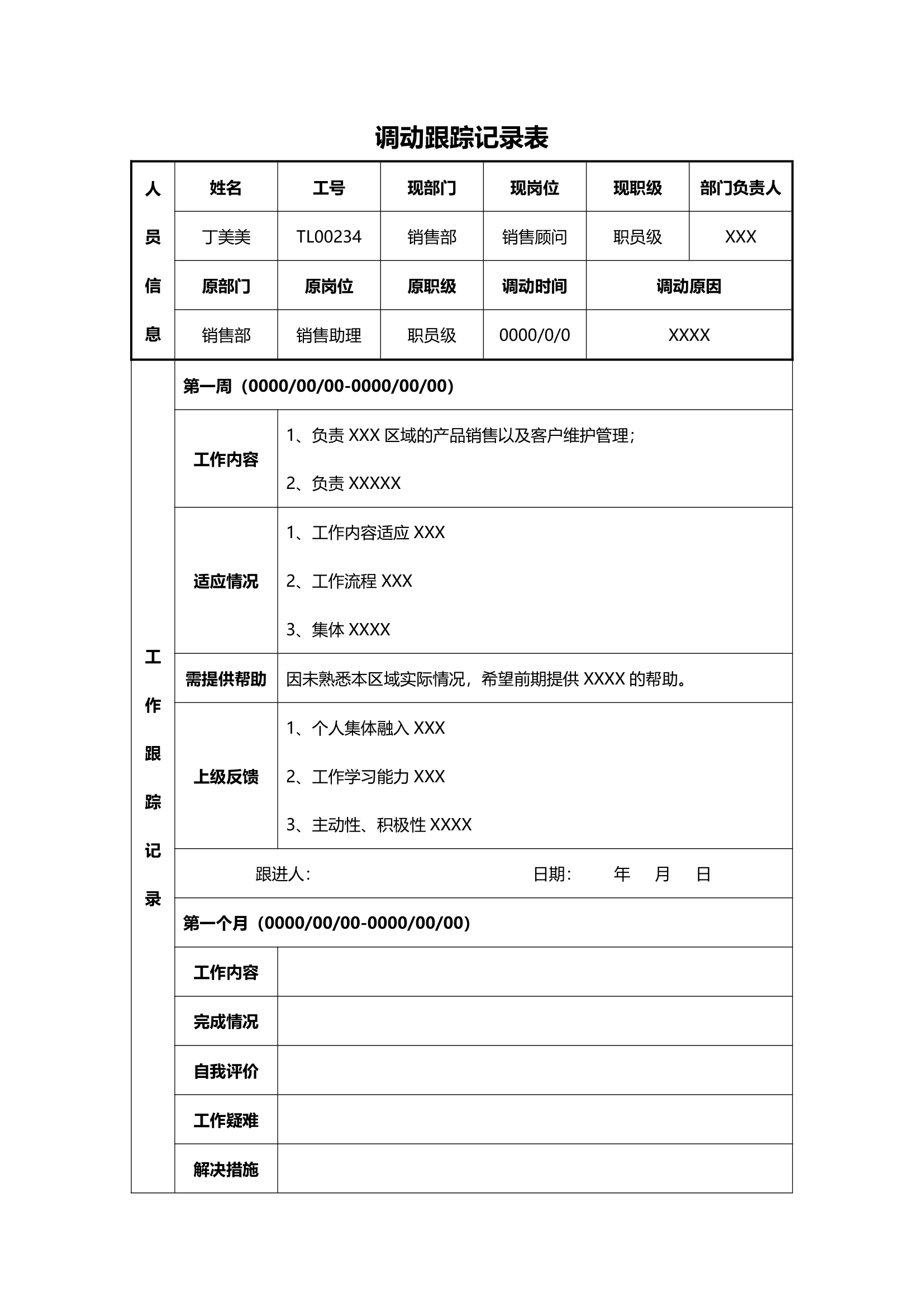 调动工作跟踪记录表.docx