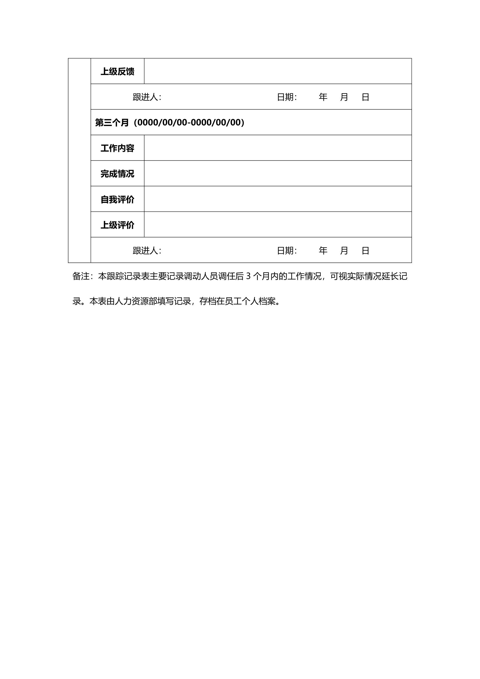 调动工作跟踪记录表.docx第2页