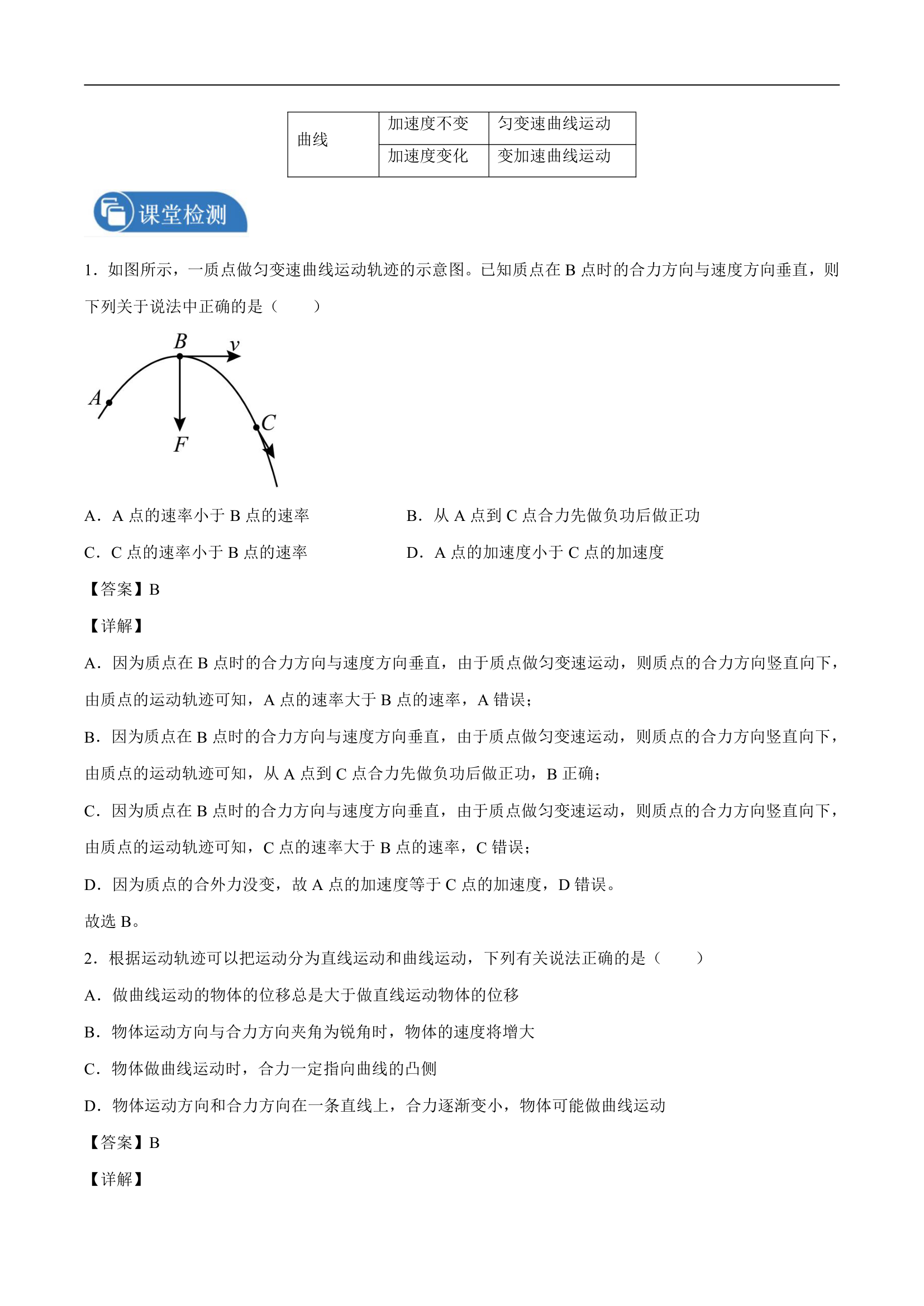 5.1曲线运动 学案.doc第2页