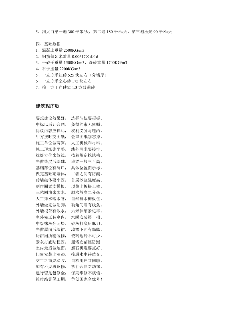 一个土建工程师应掌握的基本数.doc第2页