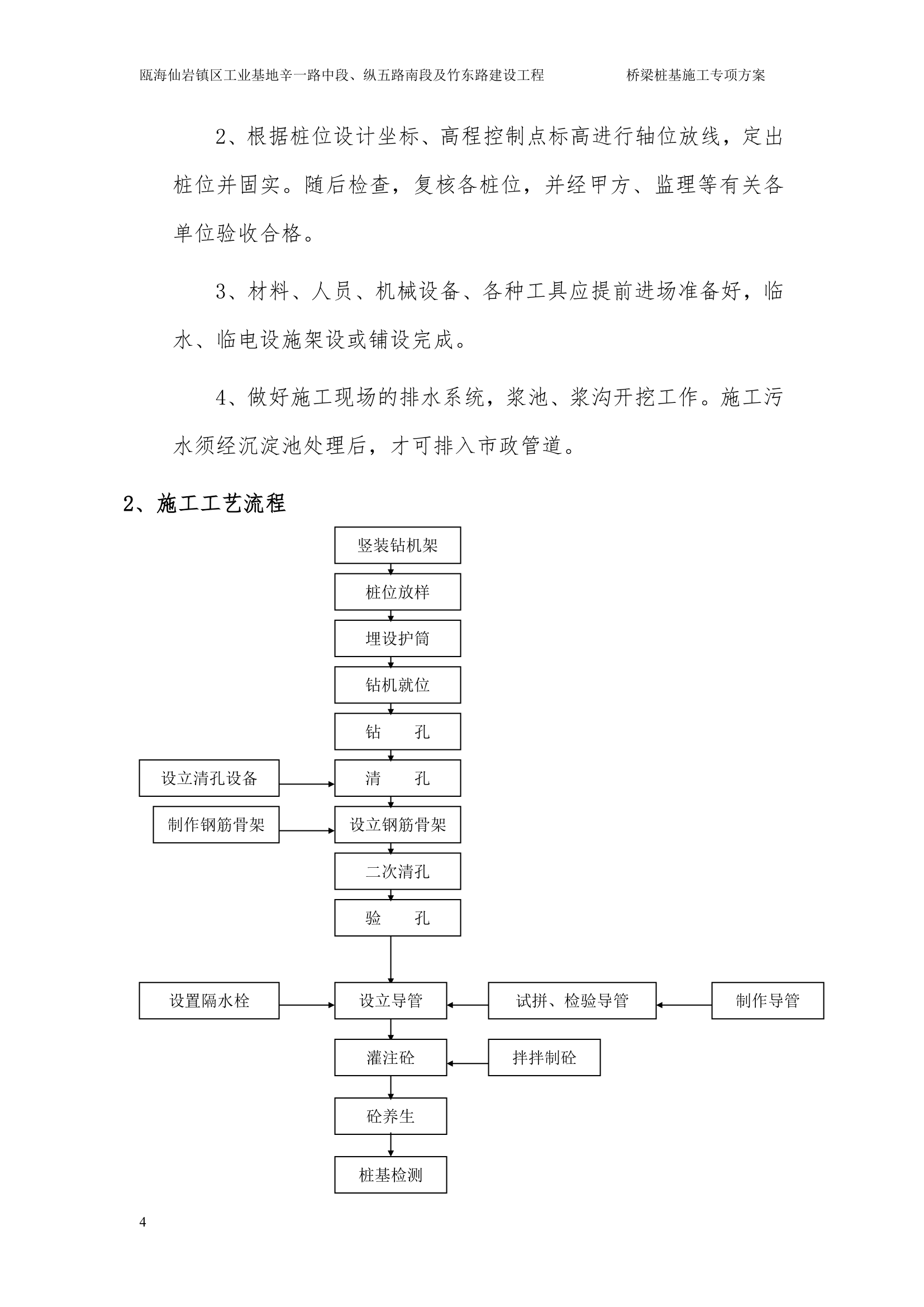 冲击钻施工方案第4页