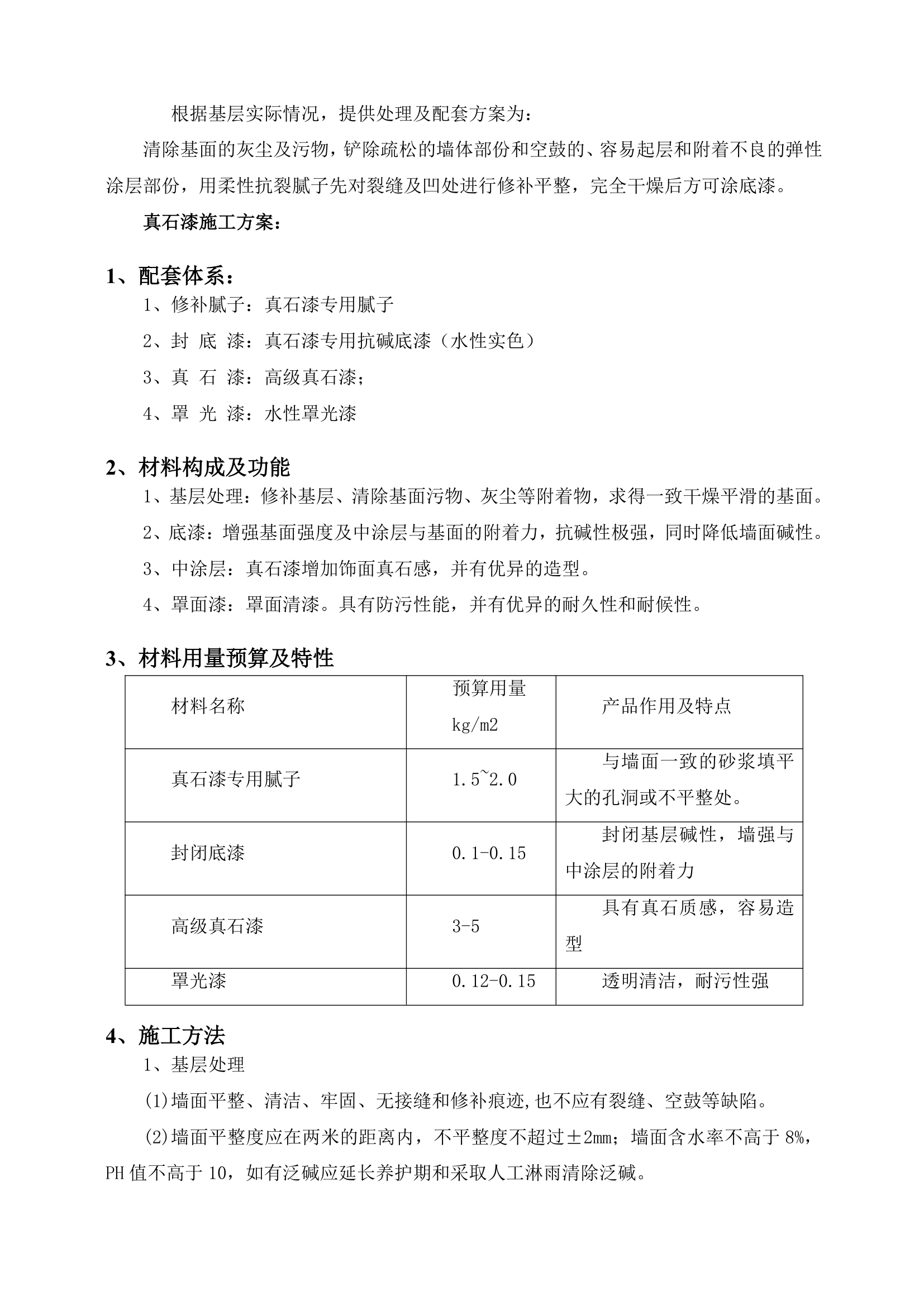 真石漆施工组织设计方案第7页