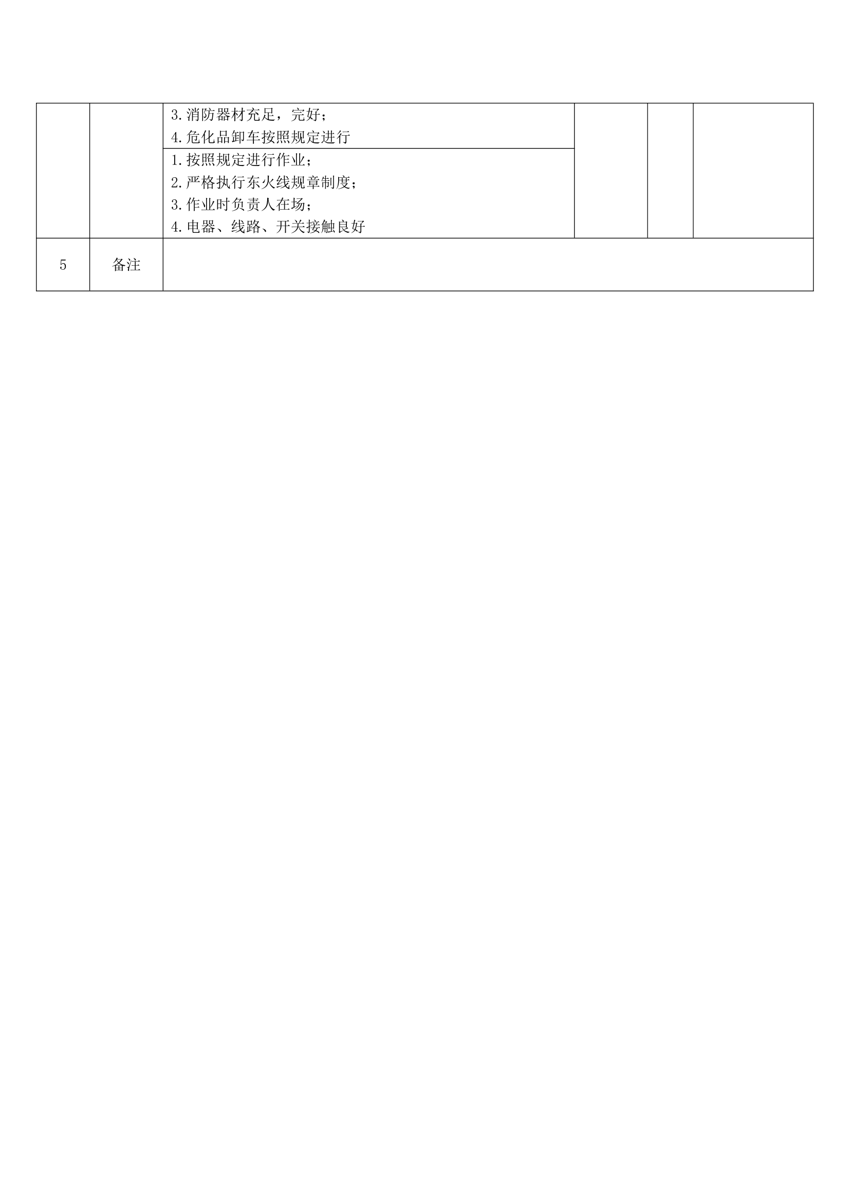 XX公司各种安全检查表大全.doc第25页