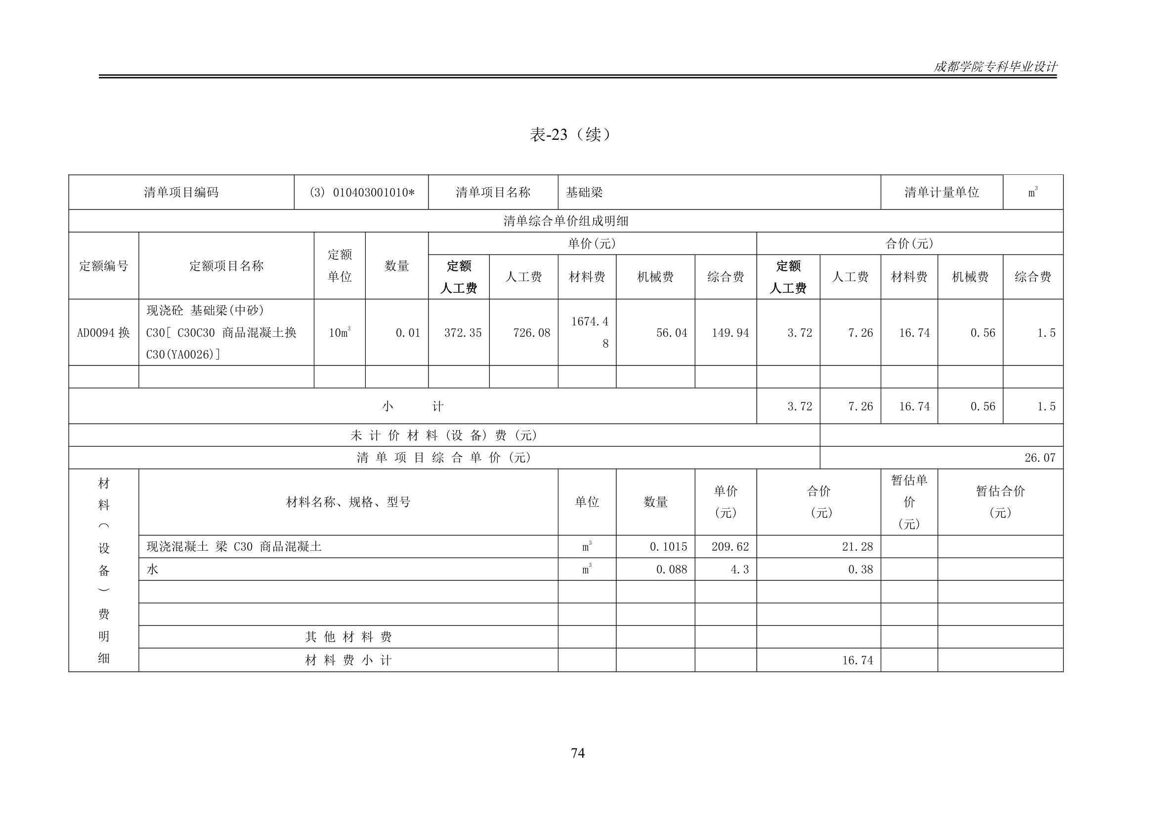 某办公楼工程造价工程量清单编制.docx第79页