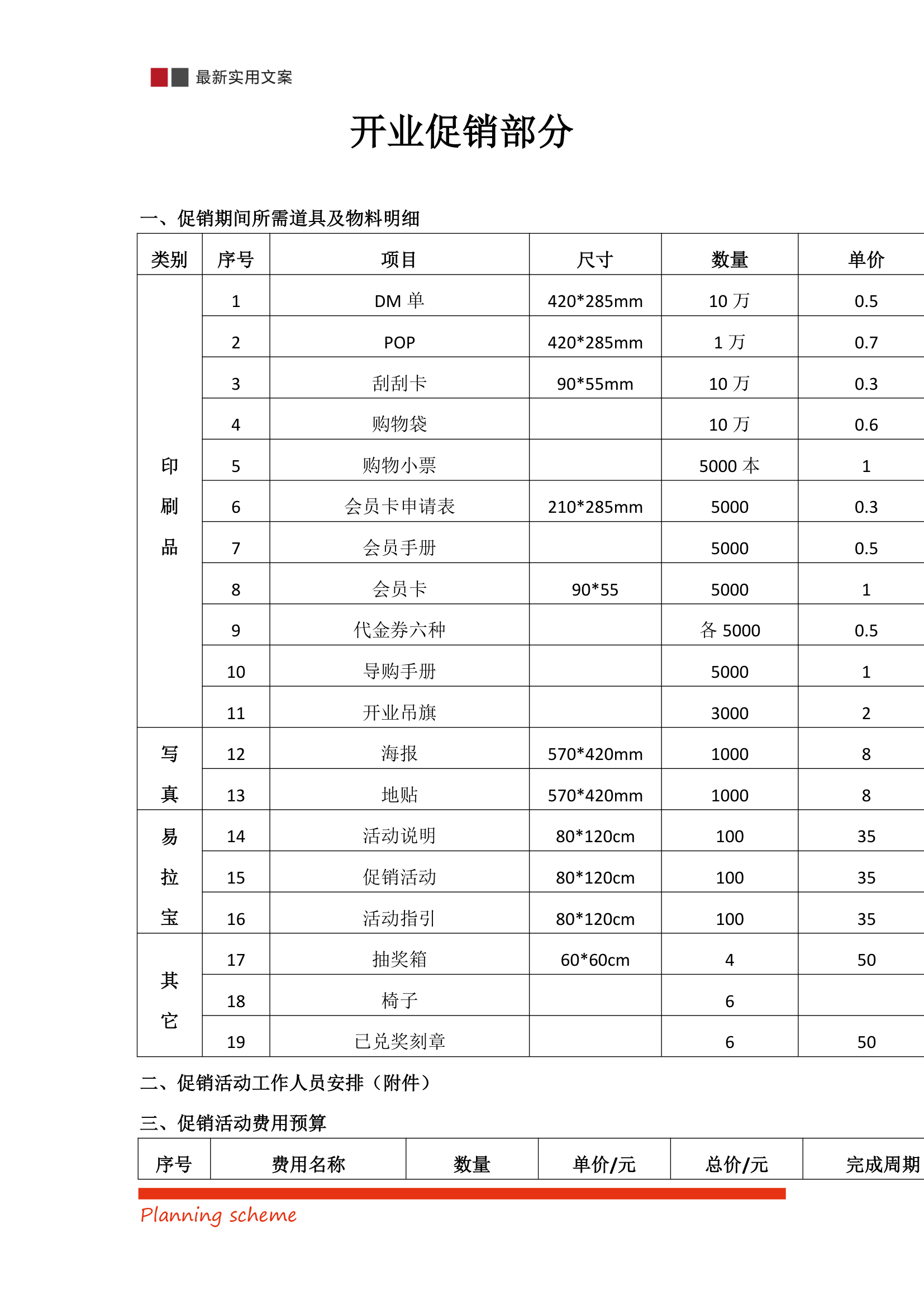 国际商贸城开业庆典营销策划方案.doc第29页