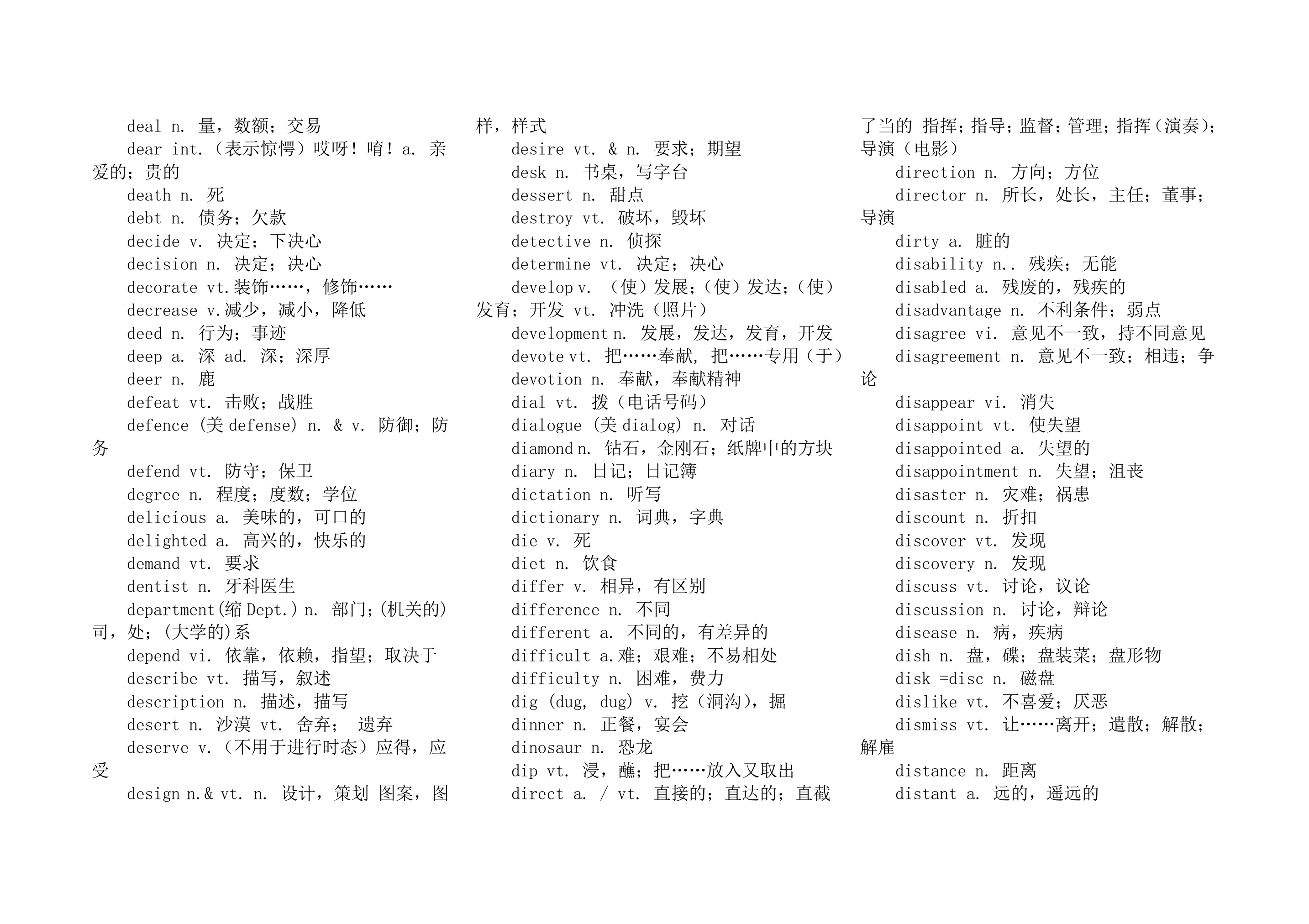 高中学业水平测试英语词汇表.docx第9页