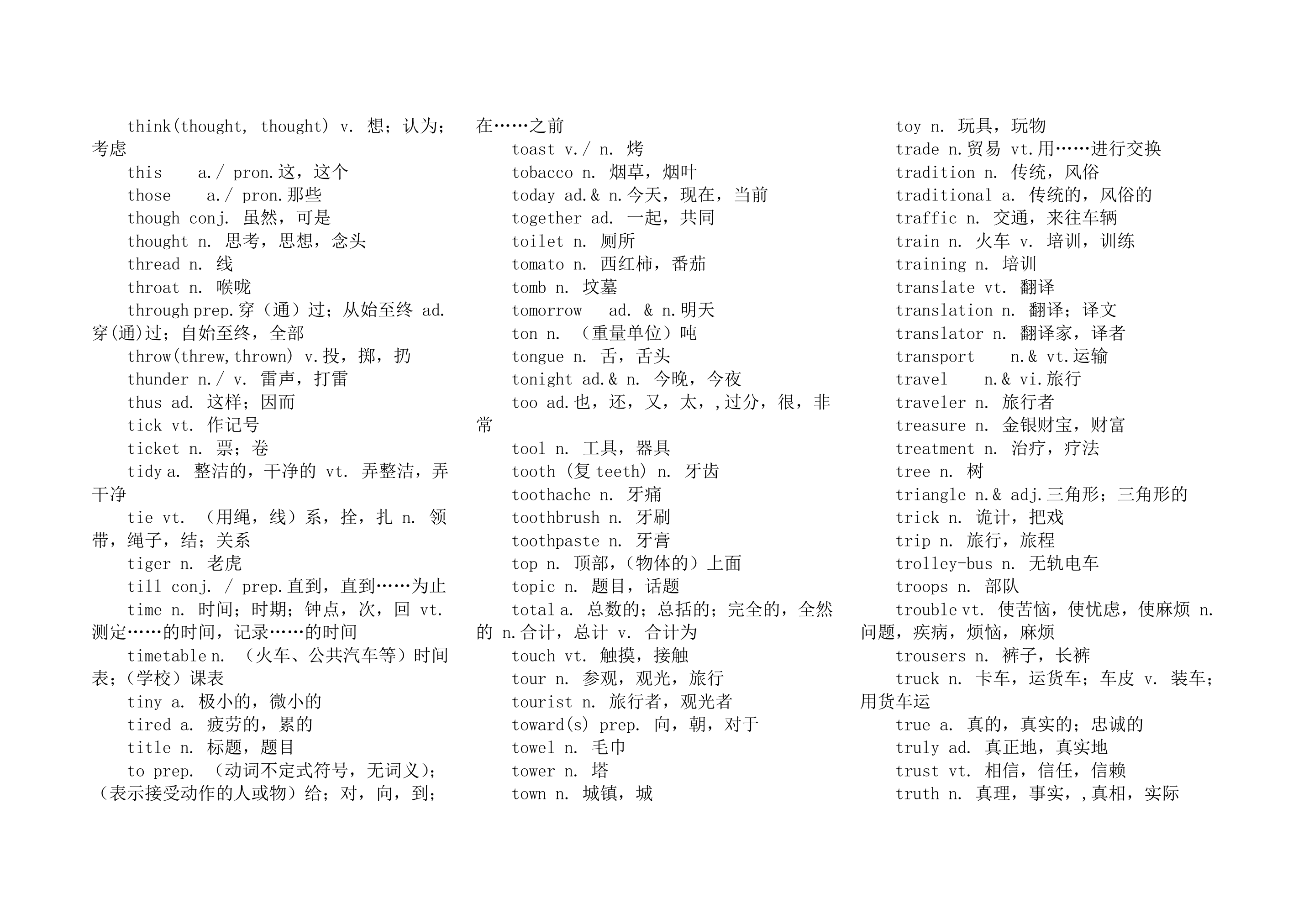 高中学业水平测试英语词汇表.docx第30页