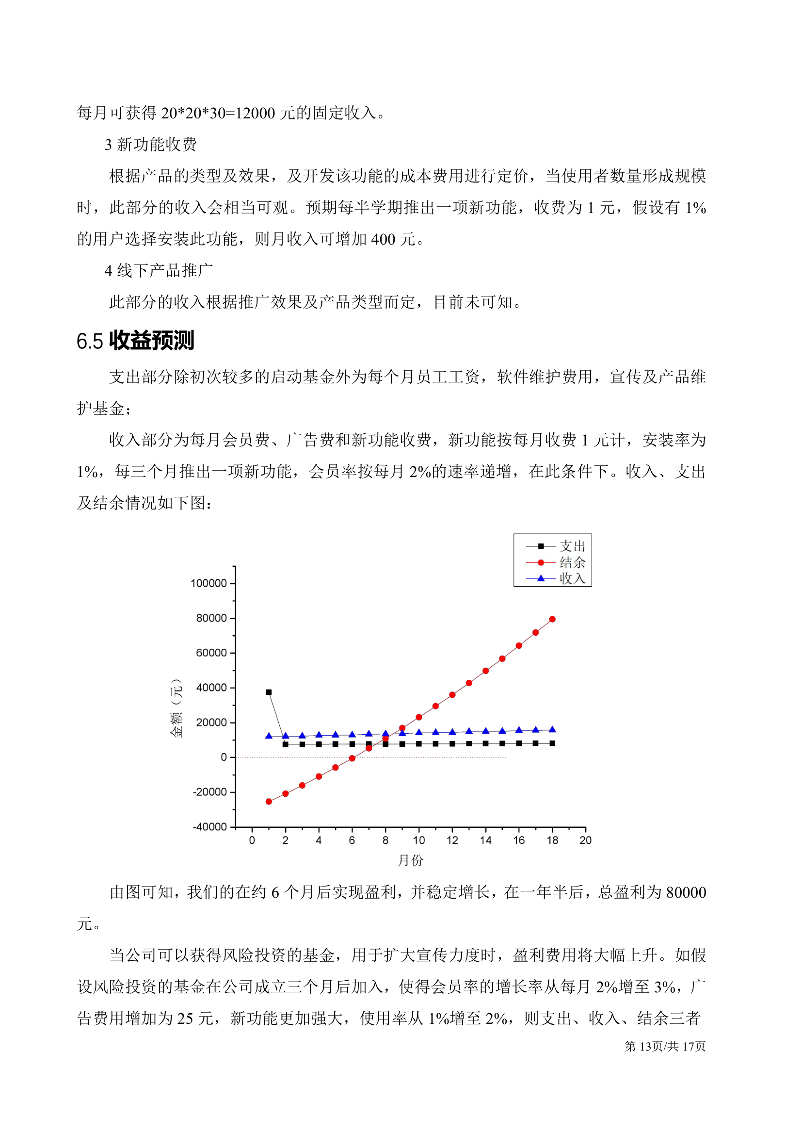 移动互联网软件APP开发大学生创业计划书.docx第13页