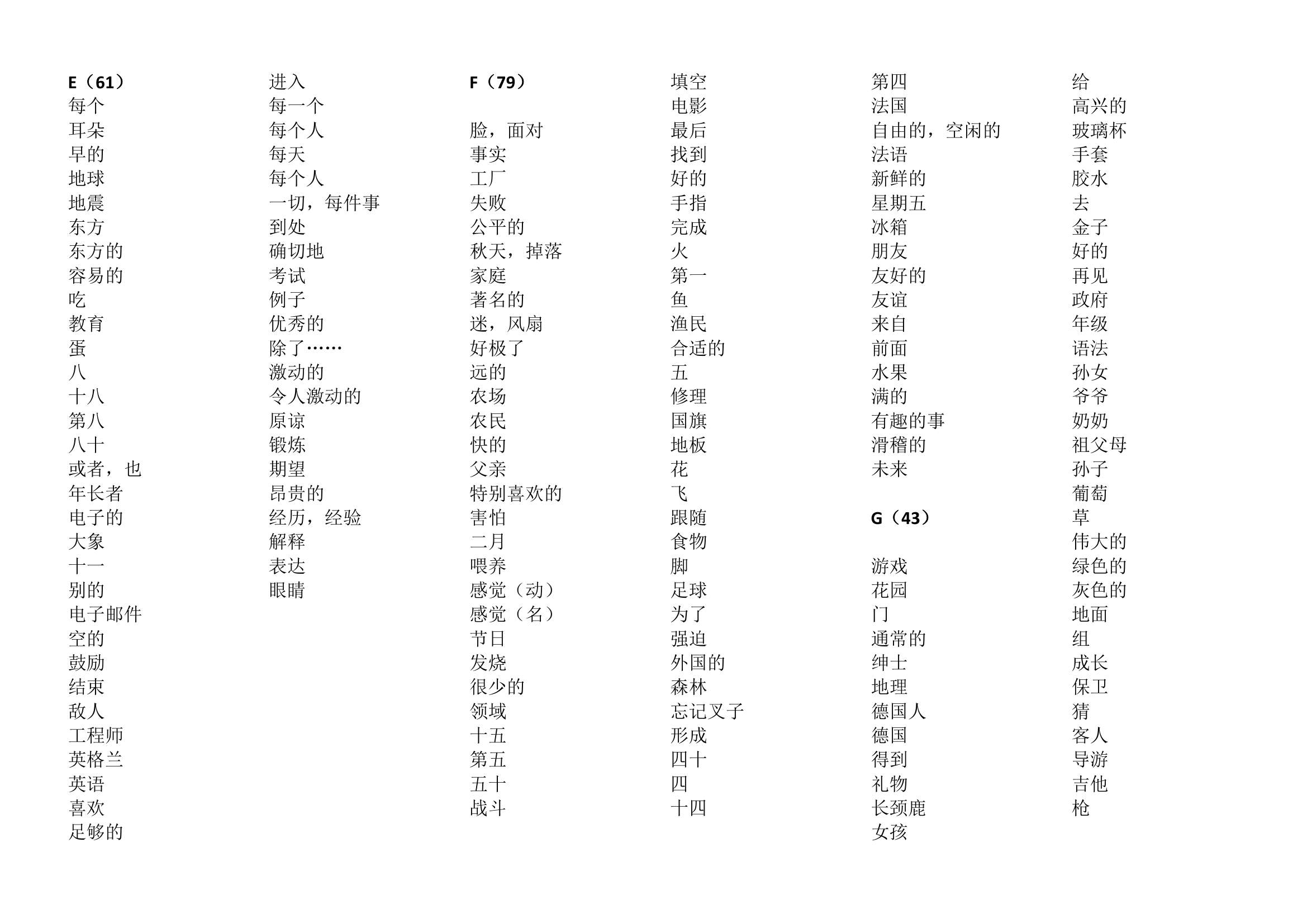 2023年英语中考必背单词.doc第6页