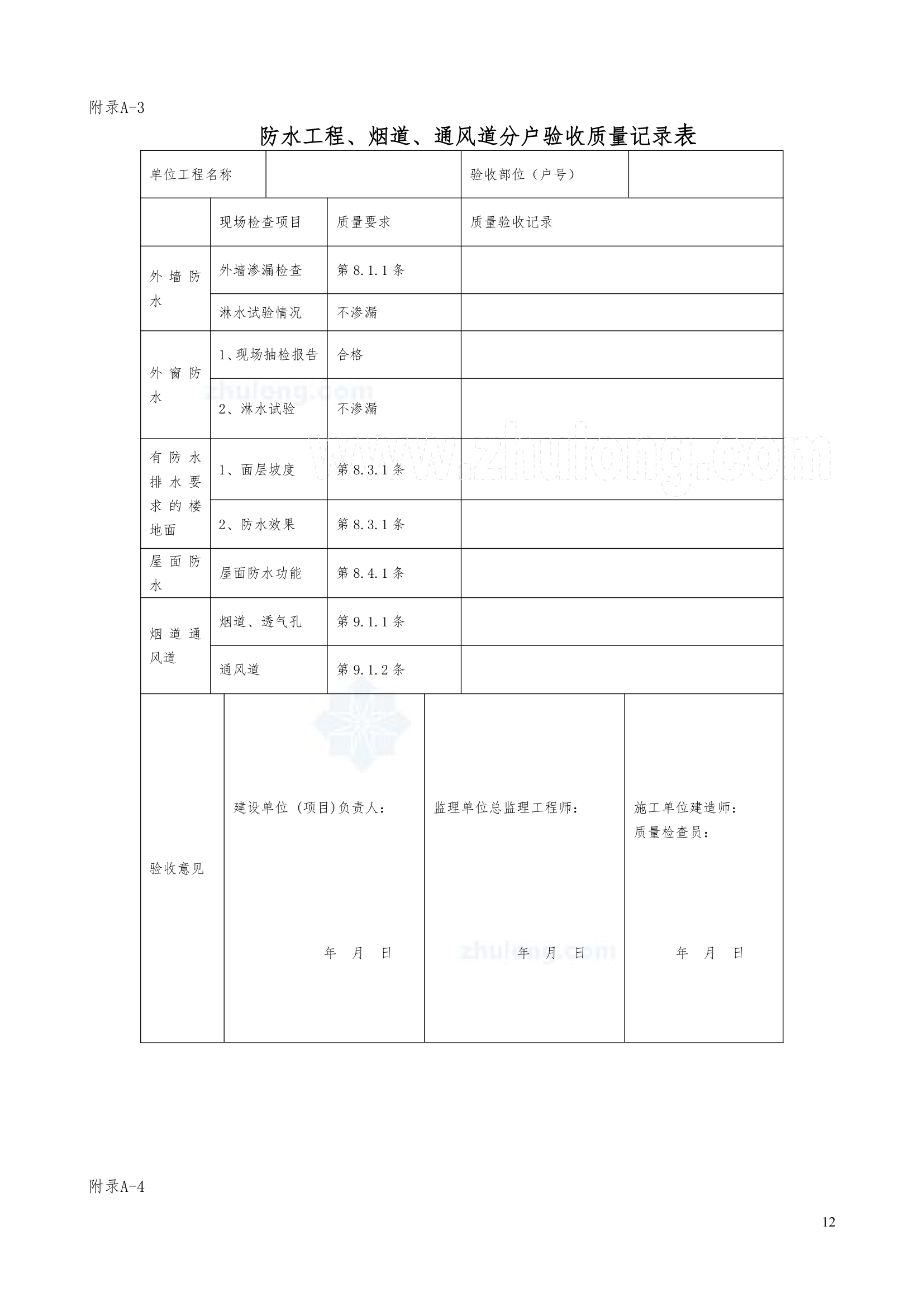 浙江住宅小区工程分户验收方案.doc第12页