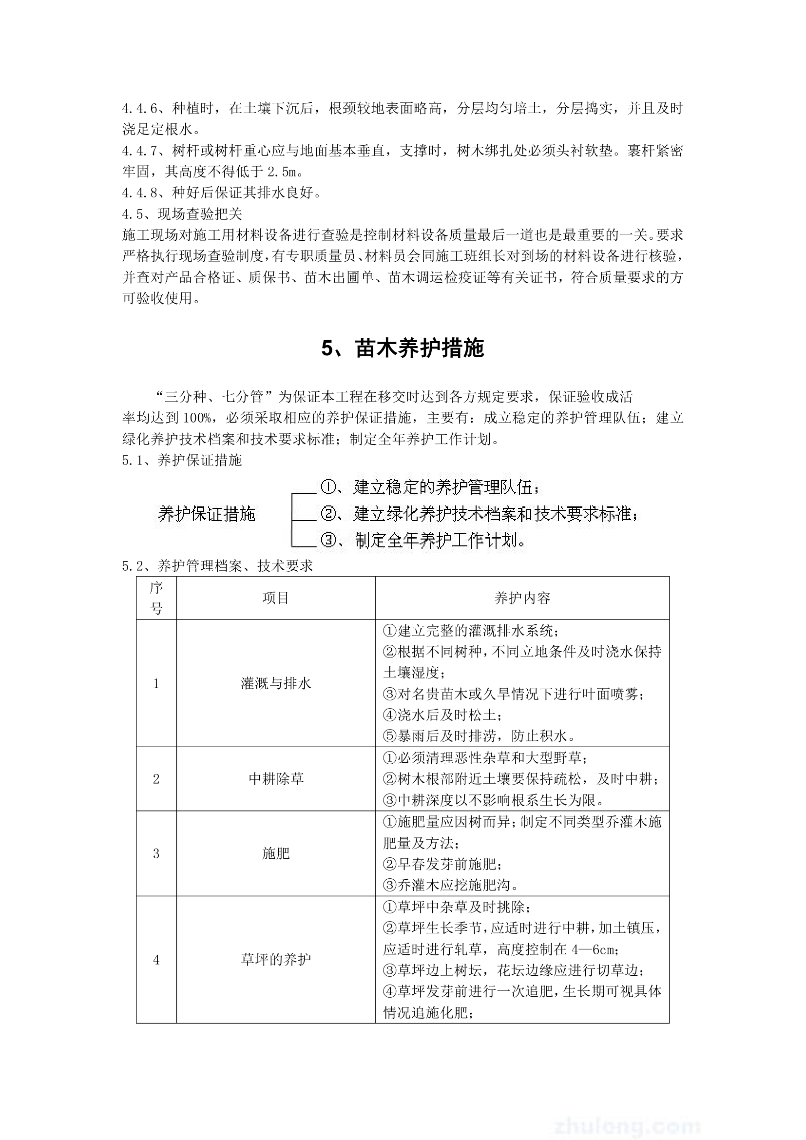 江苏某小区园林工程施工方案.doc第19页