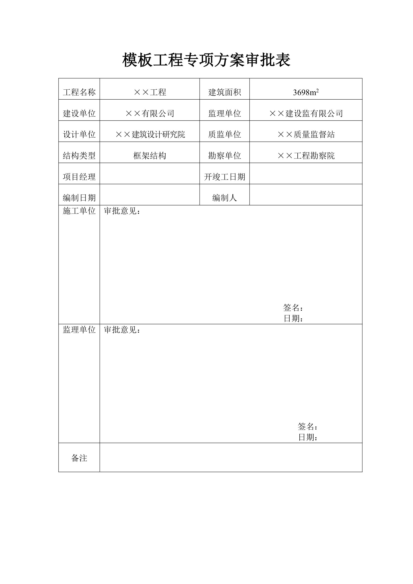 绍兴某模板工程施工方案.doc第1页