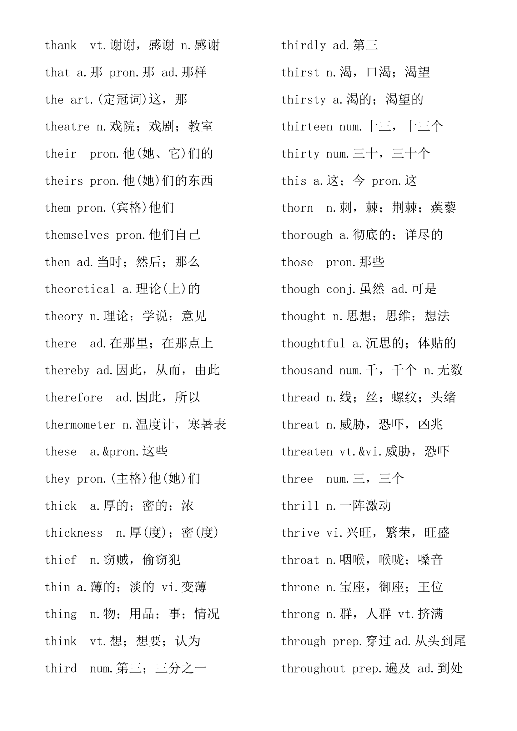 大学英语四级考试大纲3800英语词汇表.docx第86页