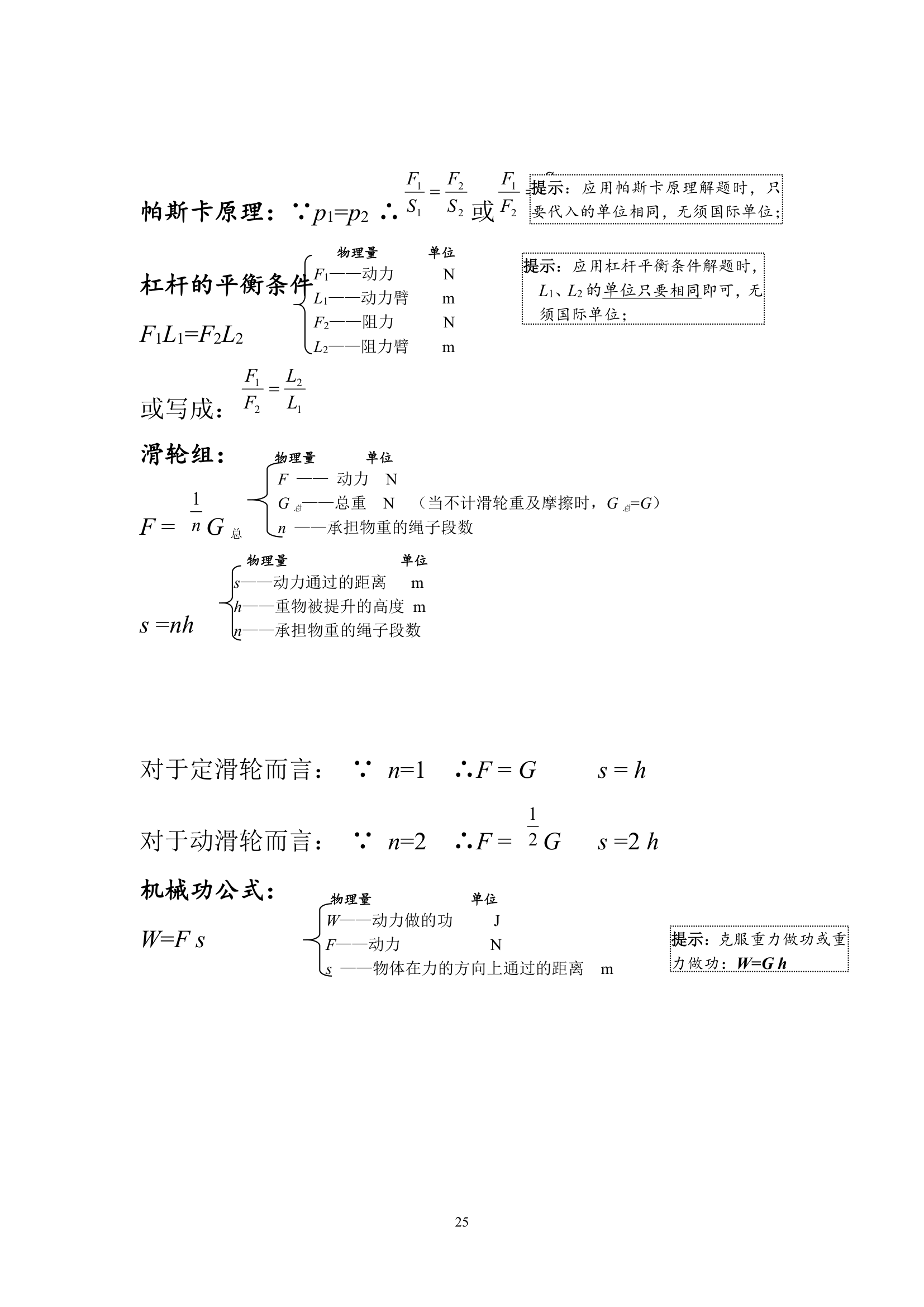 初中物理知识点总结.doc第25页