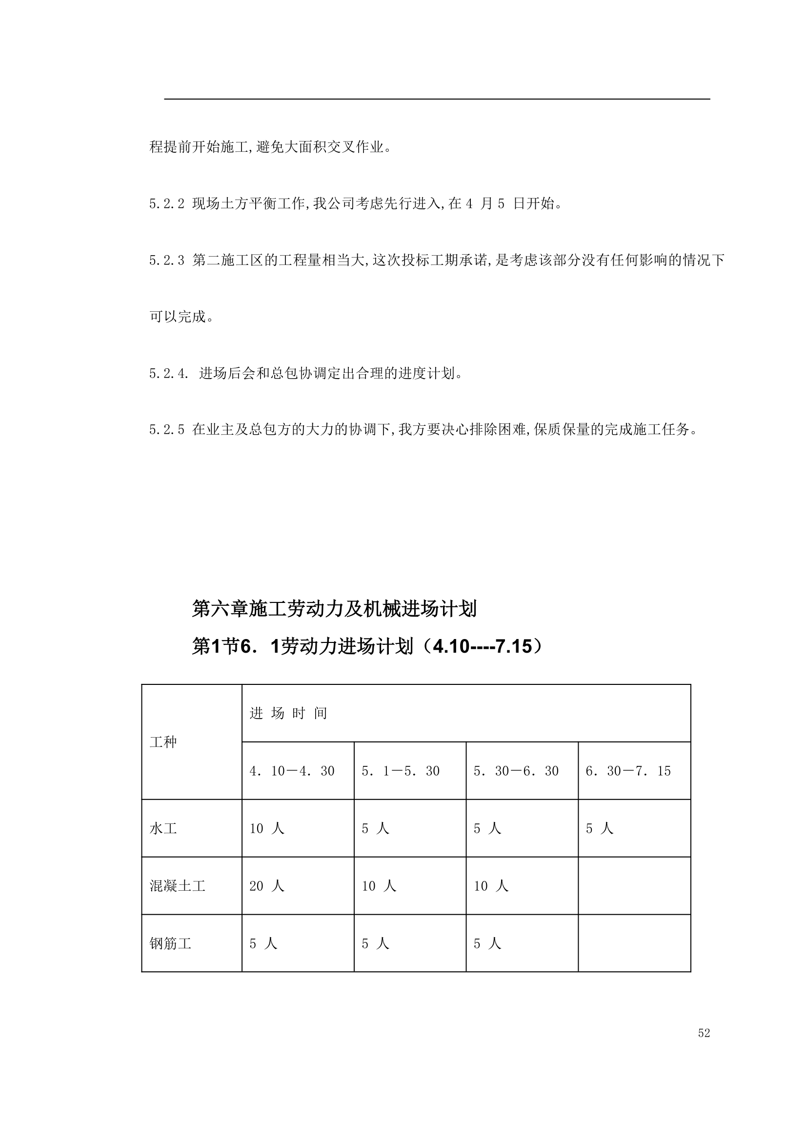 某园林景观工程施工组织设计案例.doc第52页