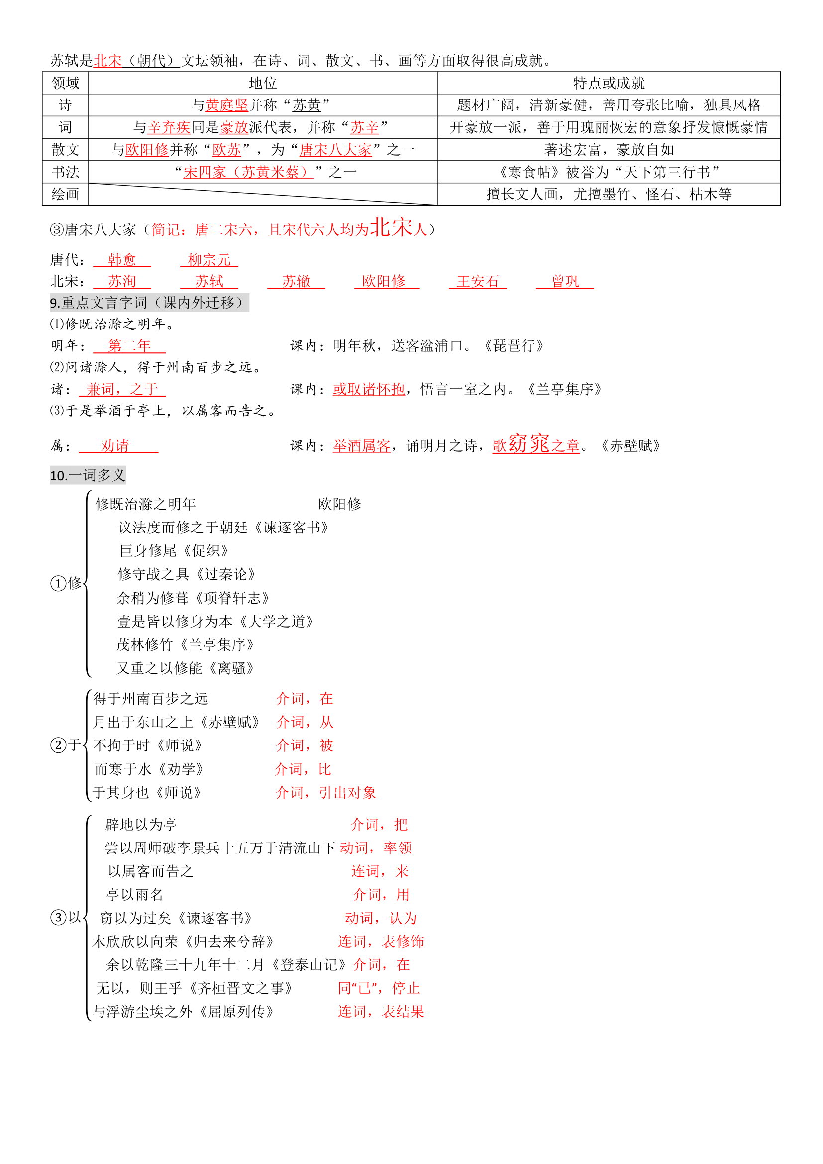 2023届高考语文复习：文言文复习一题多练（天津专用）（含答案）.doc第13页