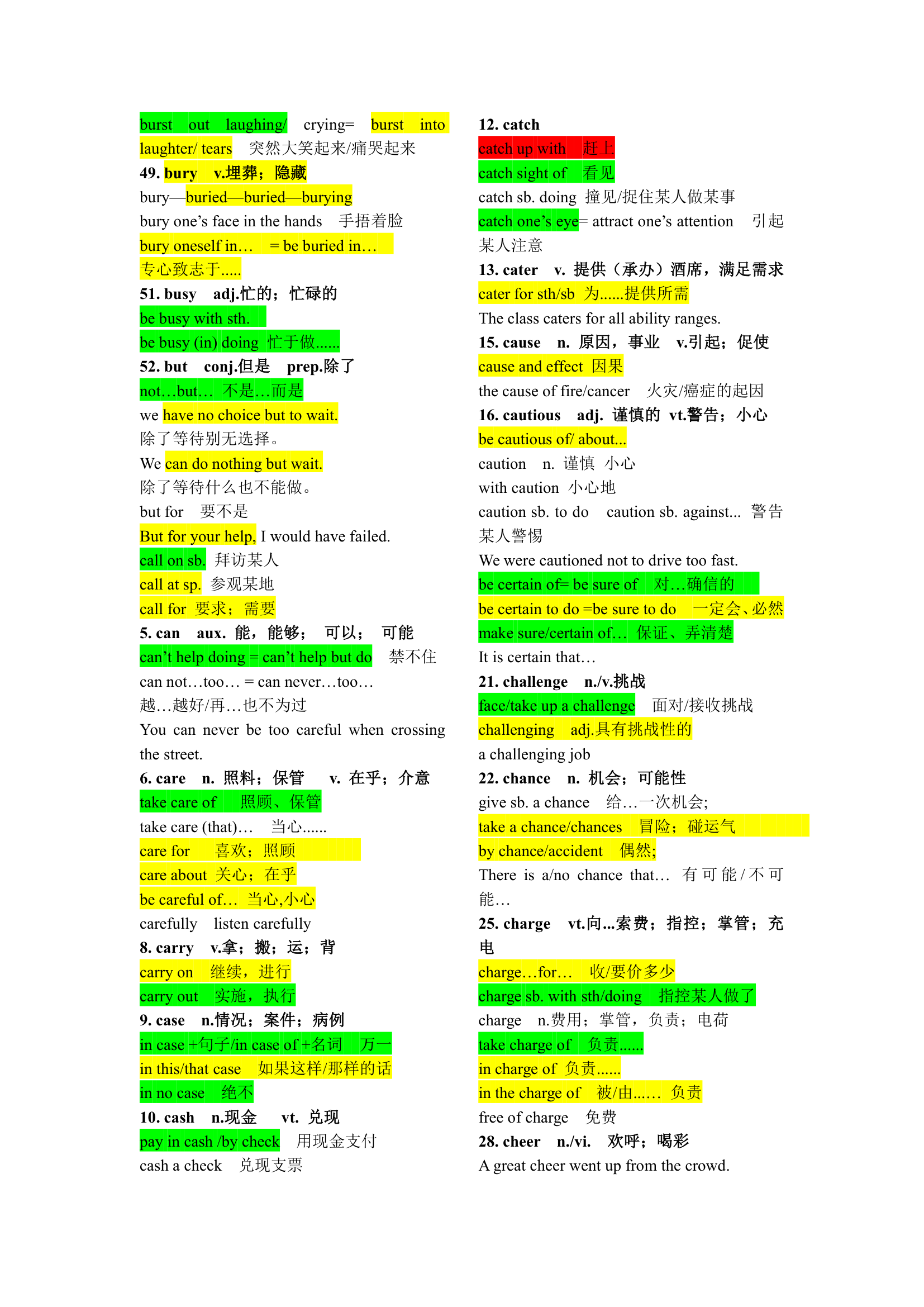 2020年高考高频词汇及词组.doc第5页