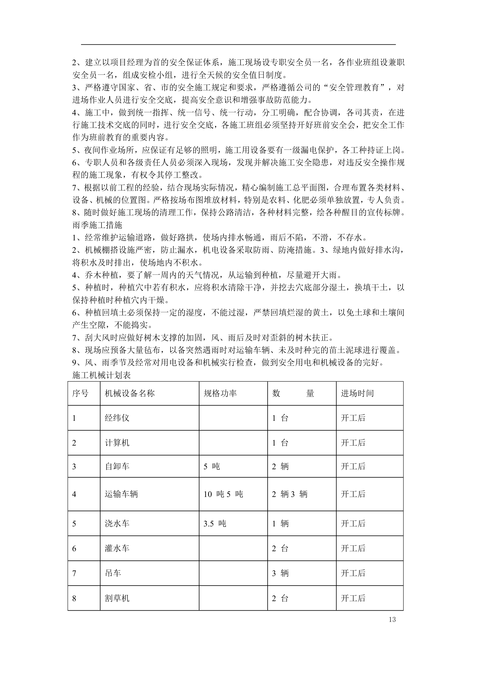 某市城市绿地绿化工程施工方案.doc第13页