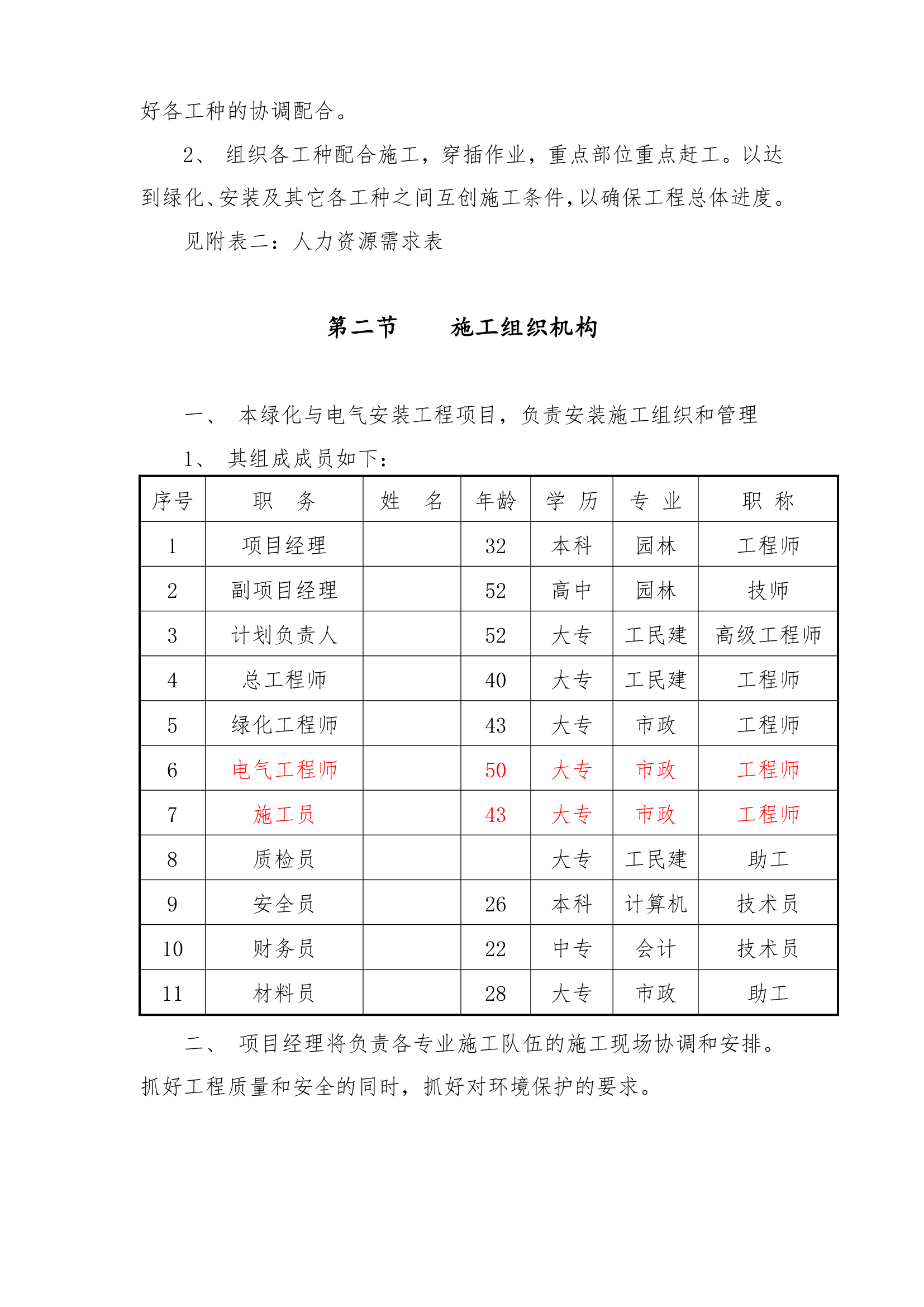 湖州市公路绿化工程施工方案.doc第6页