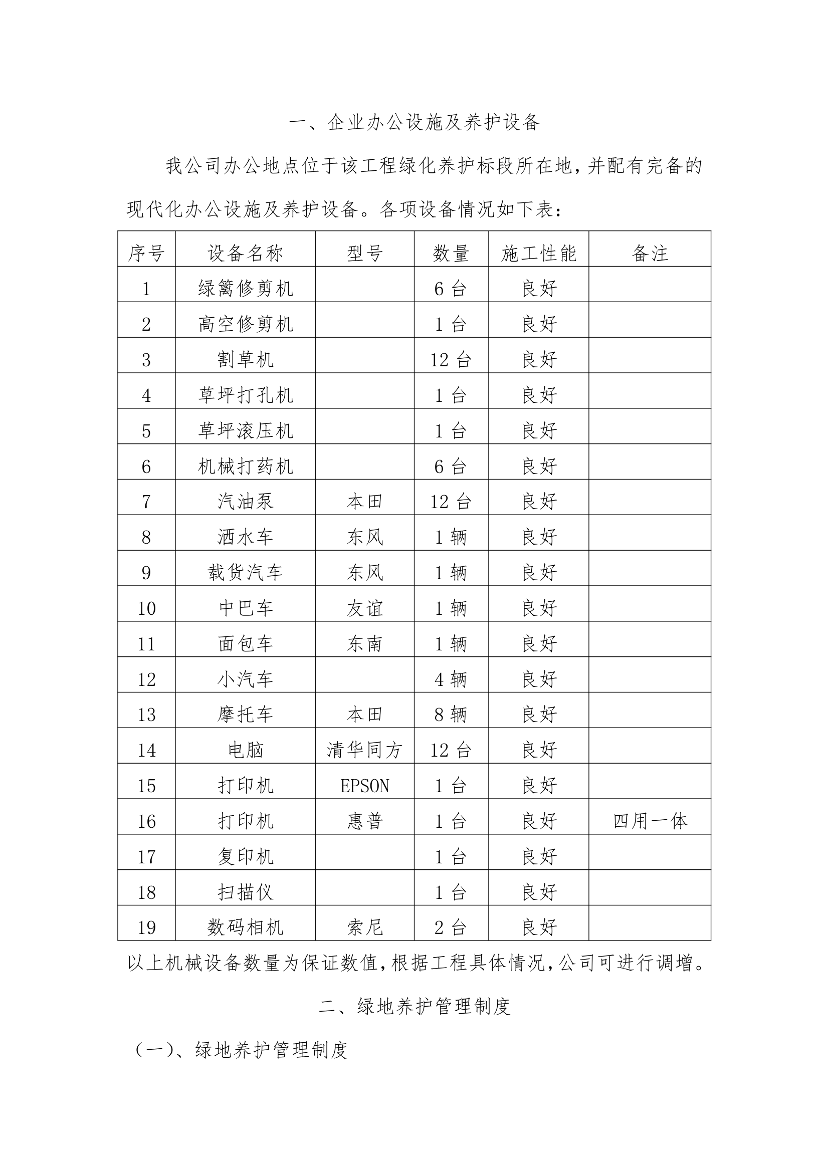 园林绿化工程养护施工组织设计.doc第2页