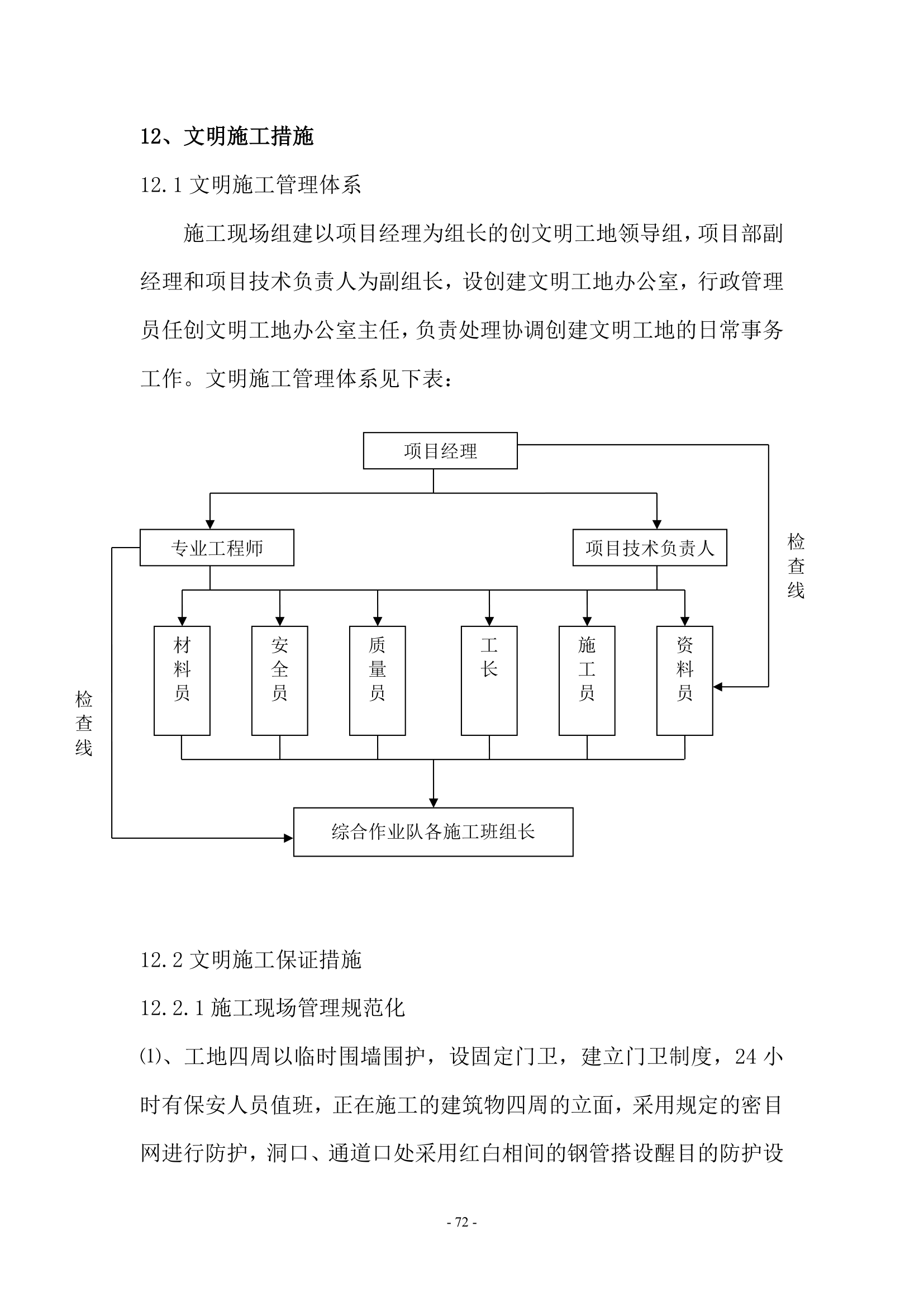 陕西国际商贸学院人行天桥施工组织设计第73页