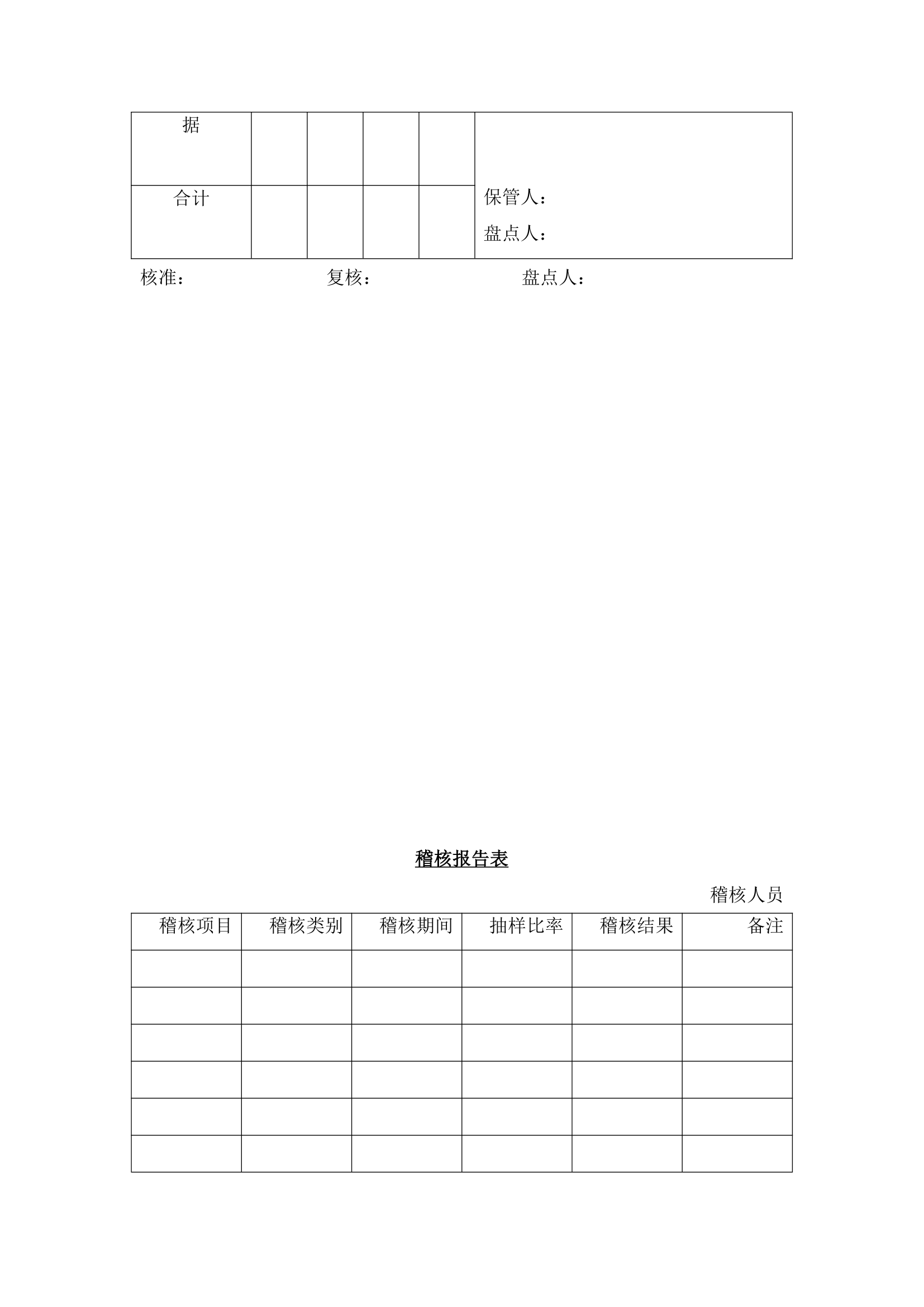 会计稽核员岗位职责及工作制度.docx第32页