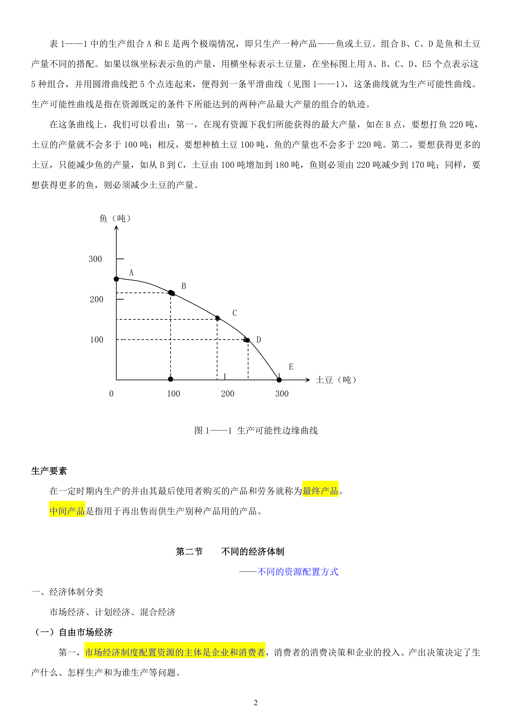 自考(经济学串讲00800第2页