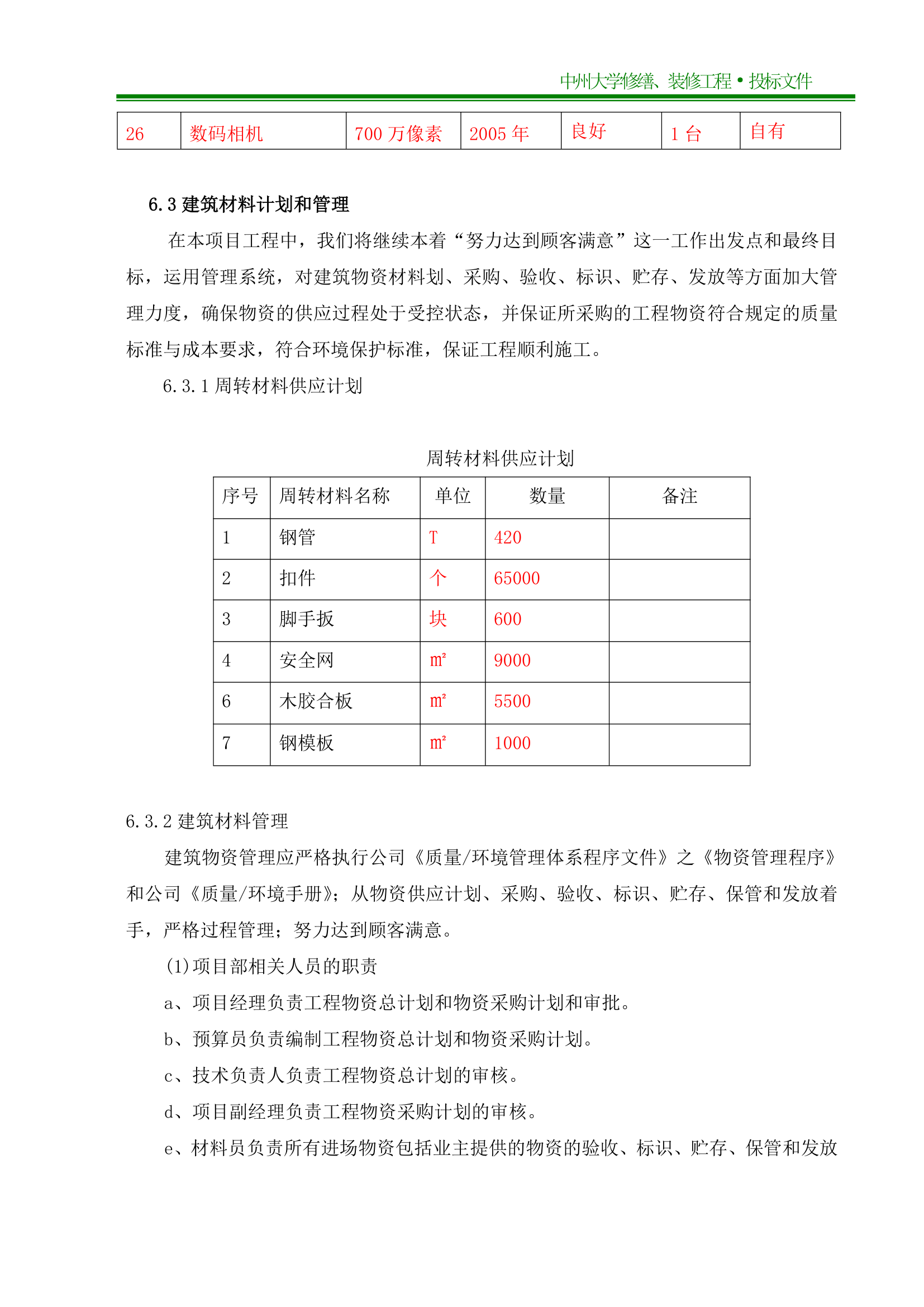 中州大学施工组织设计第20页